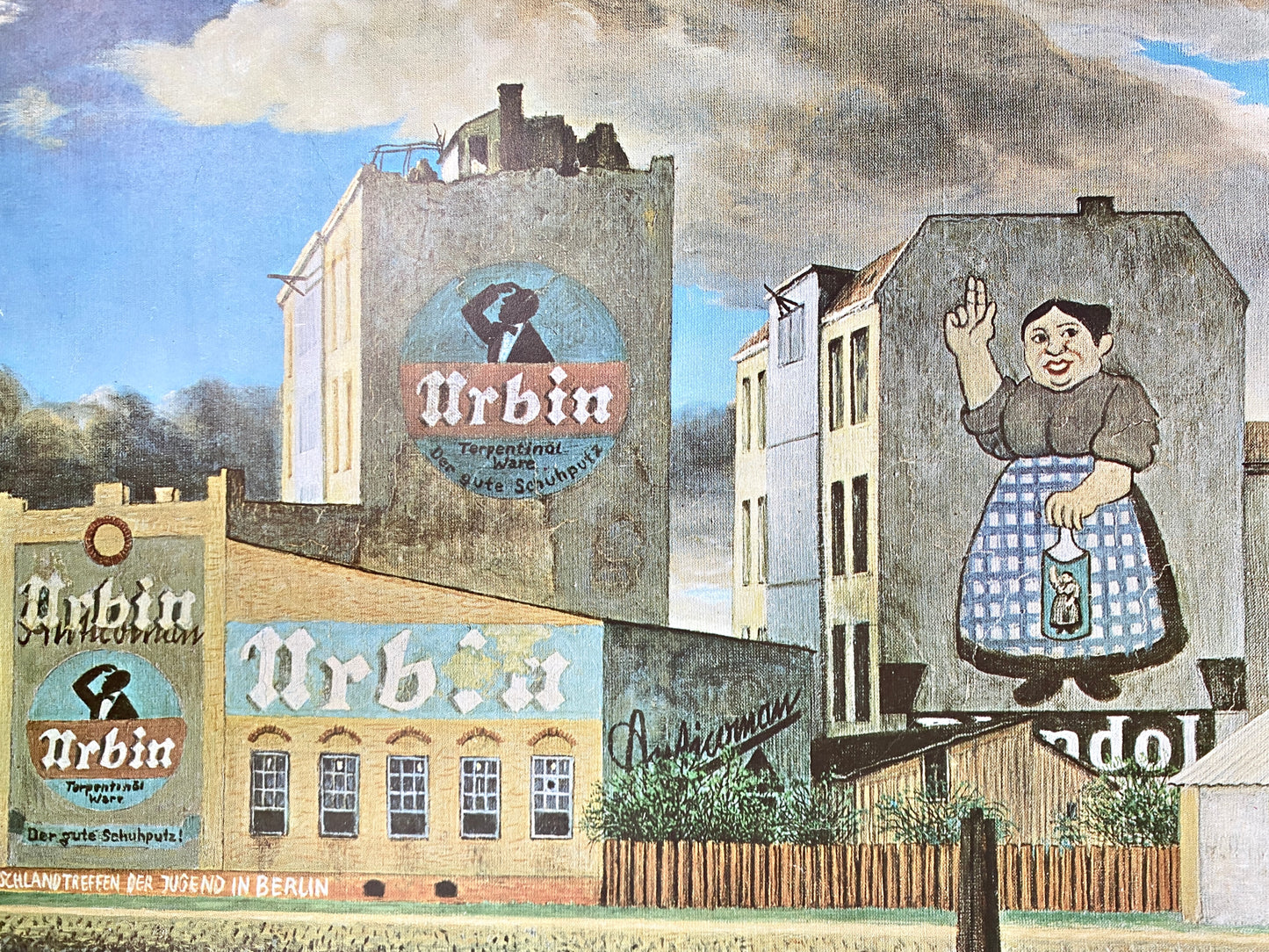 Manfred Bluth - Picknick. Plakat, Edition Berlin/Ben Wargin