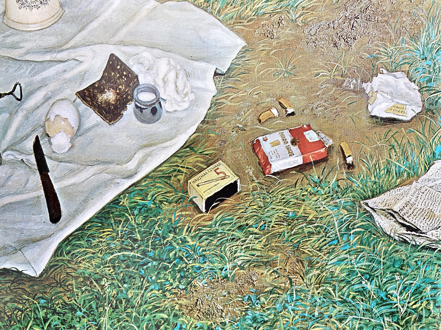 Manfred Bluth - Picknick. Plakat, Edition Berlin/Ben Wargin