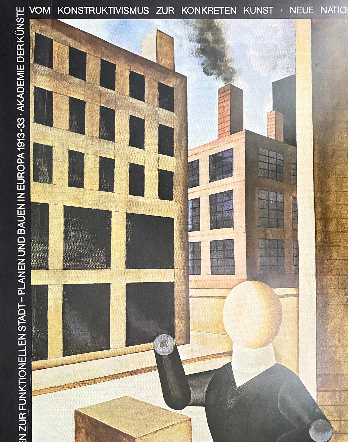 Tendenzen der Zwanziger Jahre. Ausstellungsplakat 15 Europäische Kunstaustellung, 1977
