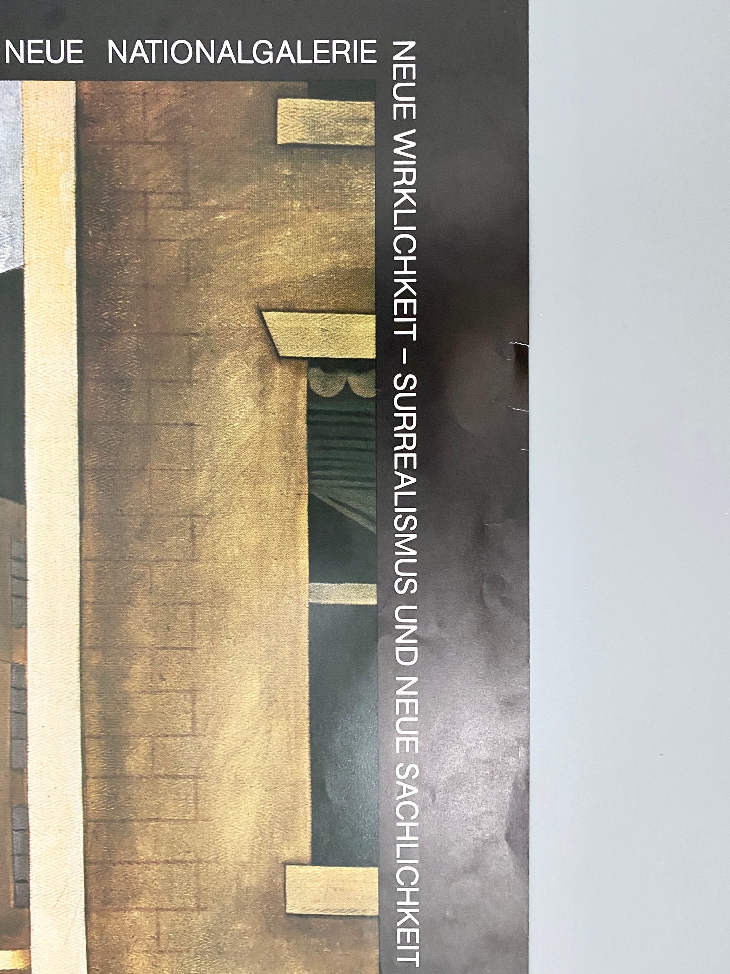 Tendenzen der Zwanziger Jahre. Ausstellungsplakat 15 Europäische Kunstaustellung, 1977