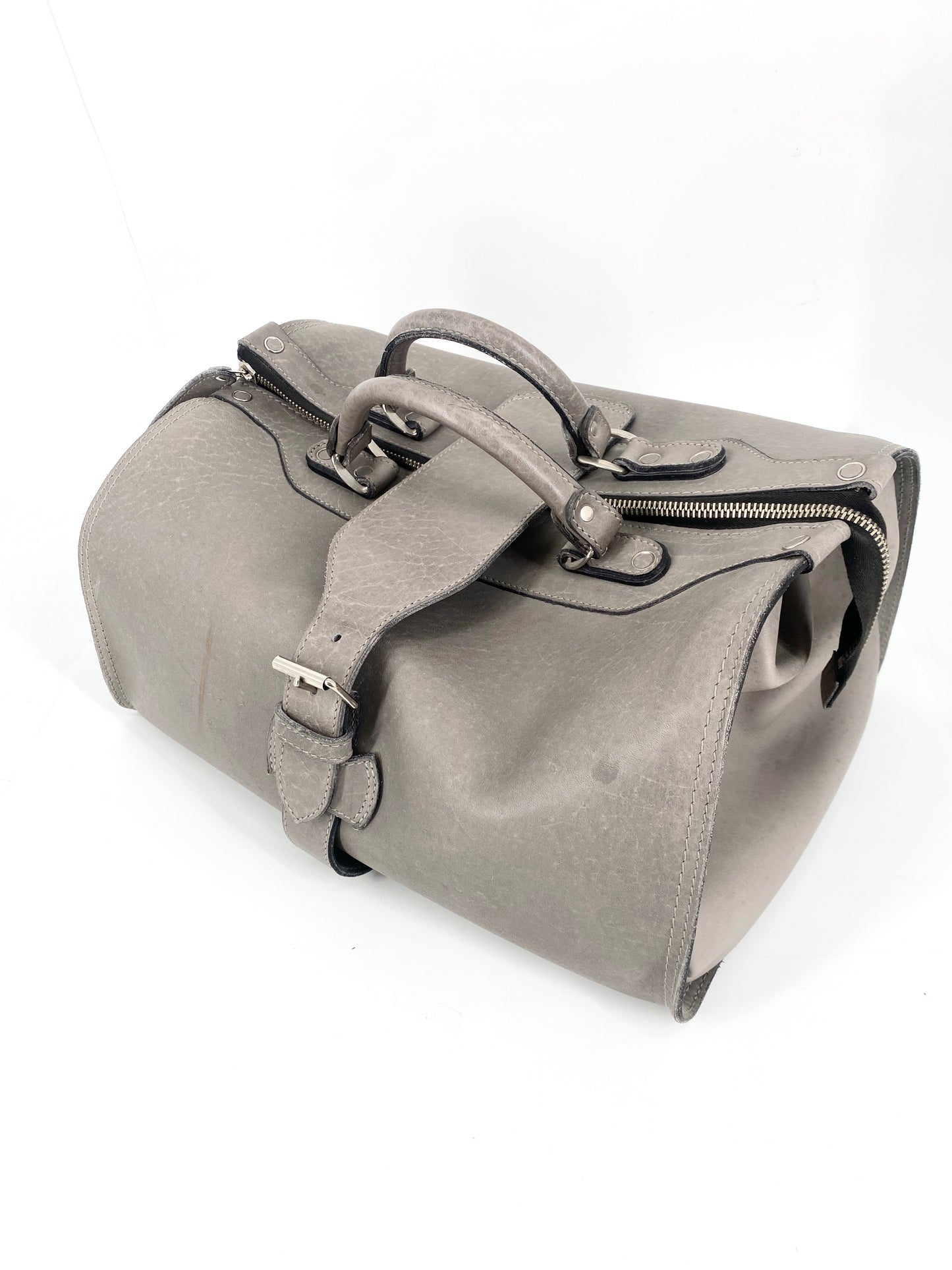 GOLDPFEIL Leder Weekender-Reisekoffer Set