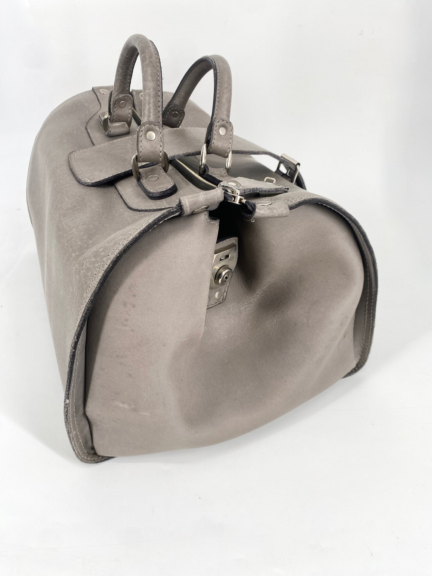GOLDPFEIL Leder Weekender-Reisekoffer Set