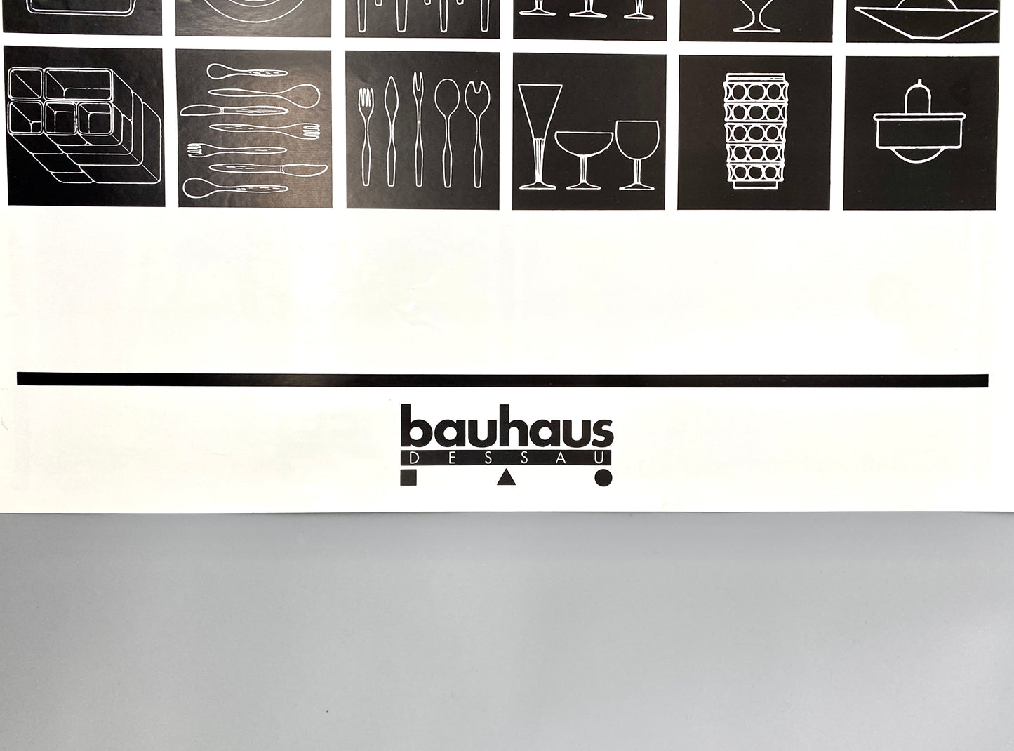 Plakat Wilhelm Wagenfeld, bauhaus Dessau hrsg.