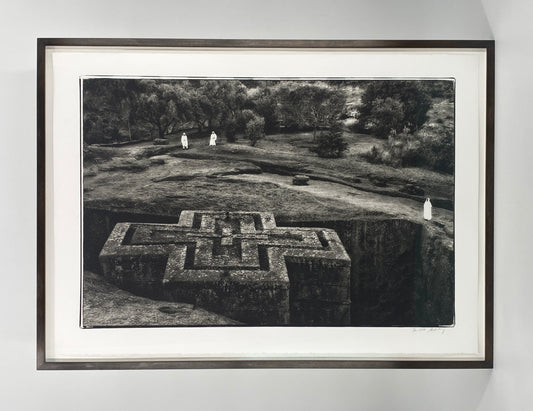 Fotografie aus Afrika von Friedericke von Stackelberg in Objektrahmen mit Museumsglas, 2014