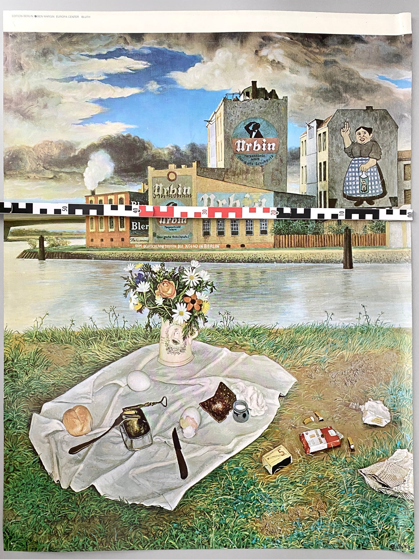 Manfred Bluth - Picknick. Plakat, Edition Berlin/Ben Wargin