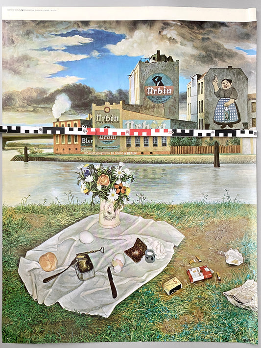 Manfred Bluth - Picknick. Plakat, Edition Berlin/Ben Wargin
