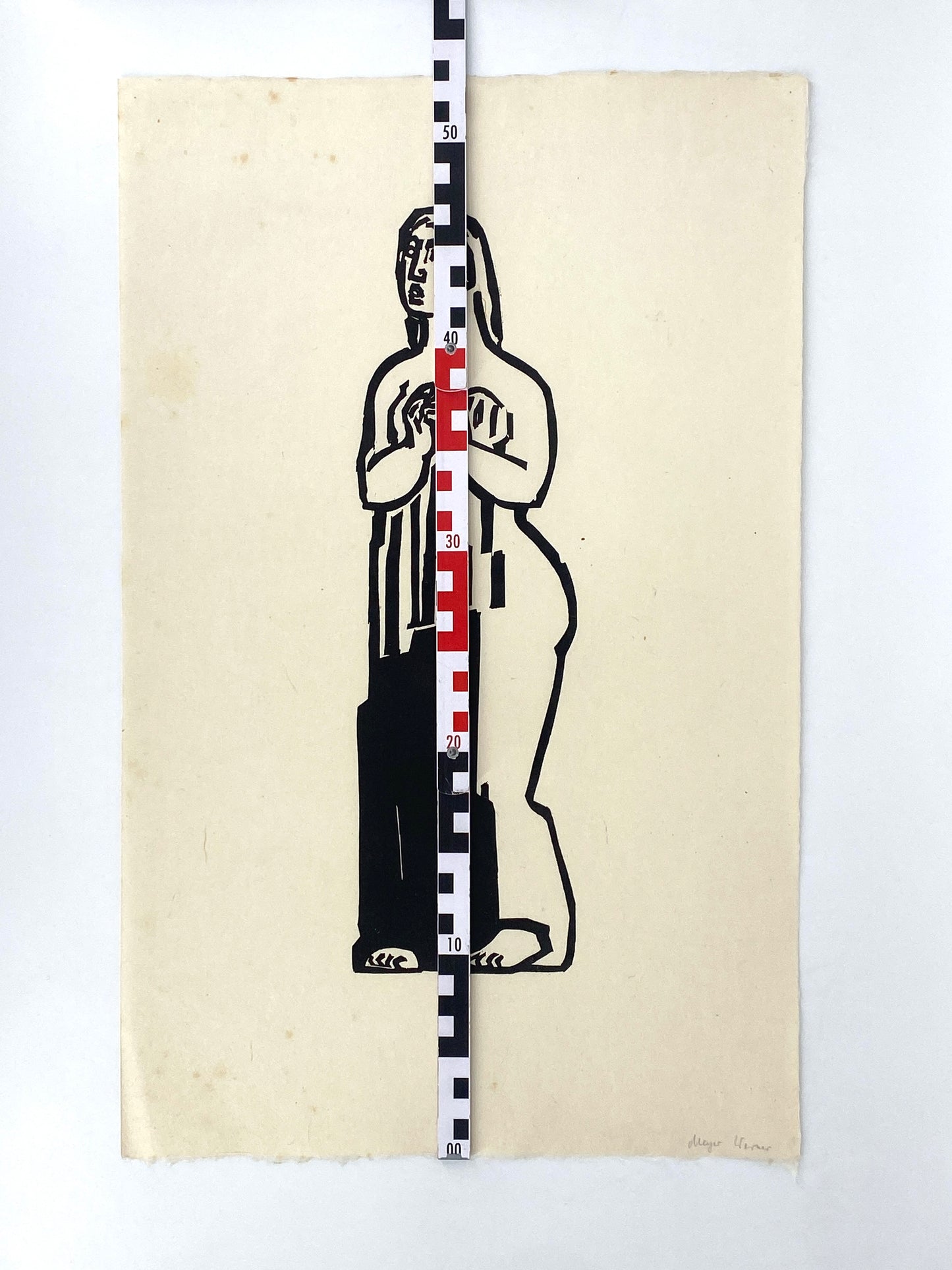 Zwei Holzschnitte von Gustav Heinrich Wolff (1886–1934) mit Nachlass-Stempel, Edition der Griffelkunst-Vereinigung, Hamburg 1965/1966