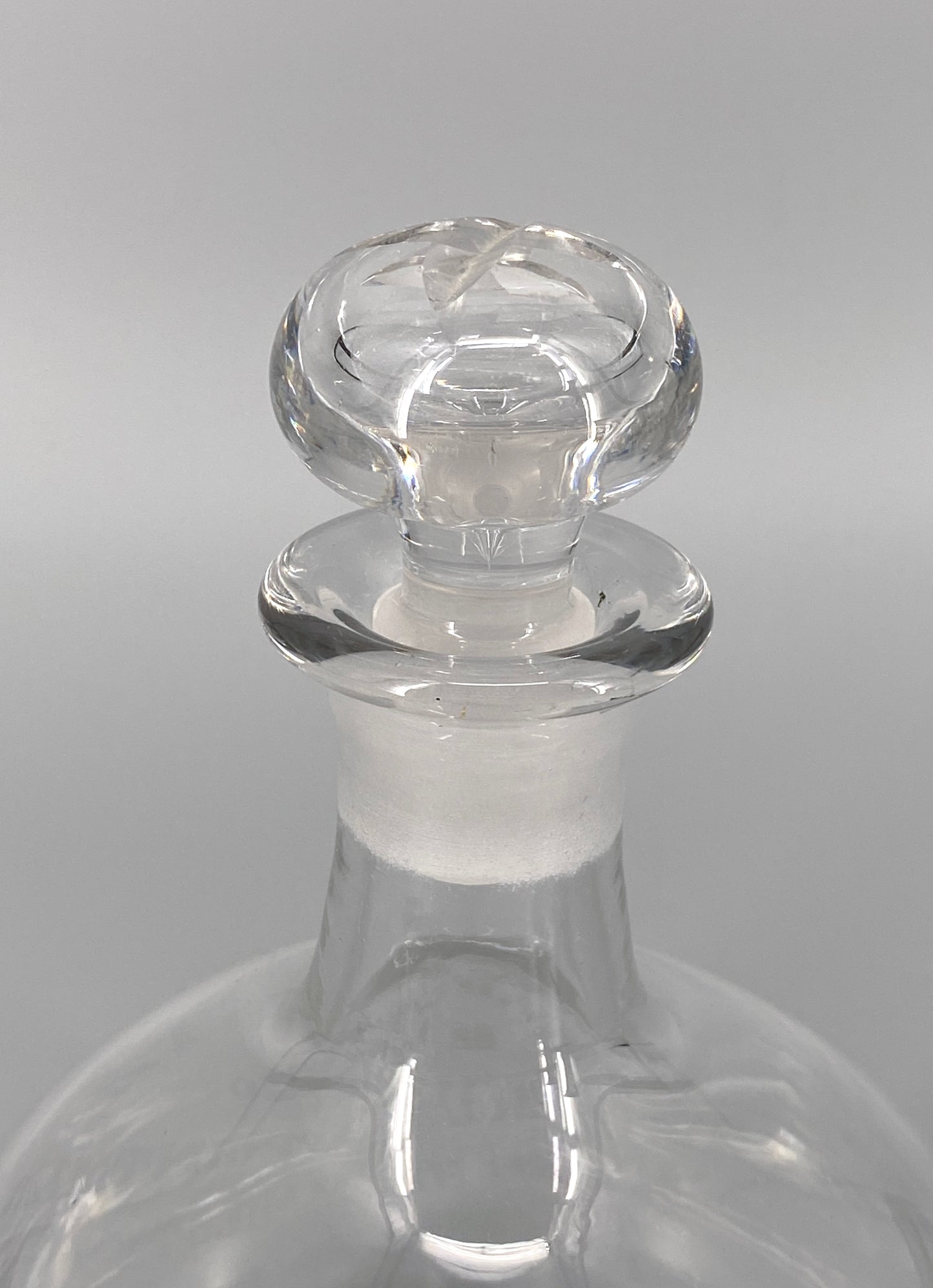 Wein Dekanter aus Glas von Max Greger & Co, um 1880