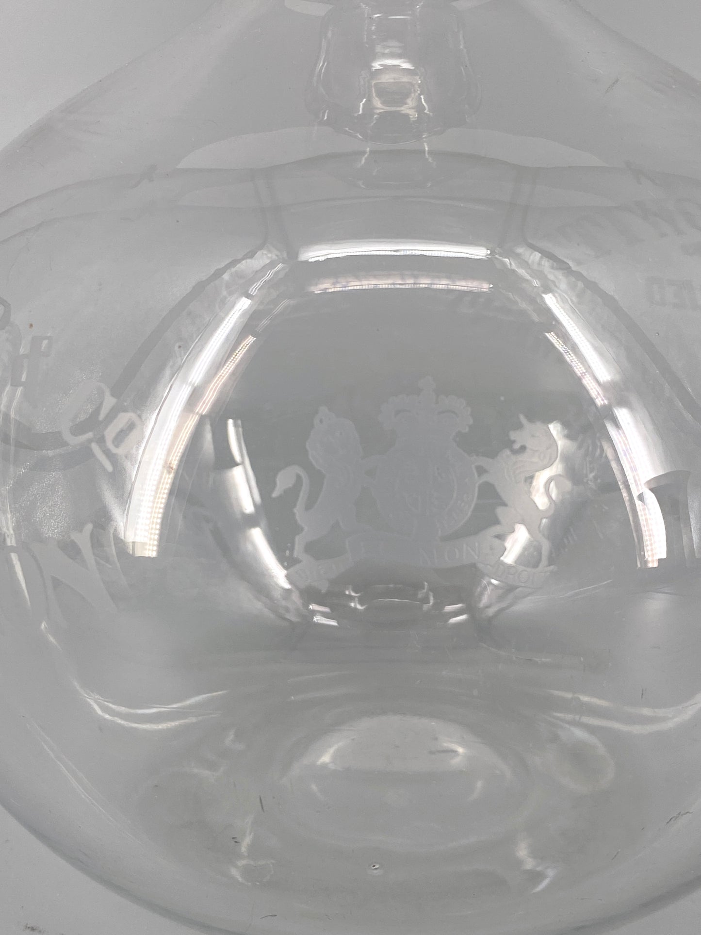 Wein Dekanter aus Glas von Max Greger & Co, um 1880