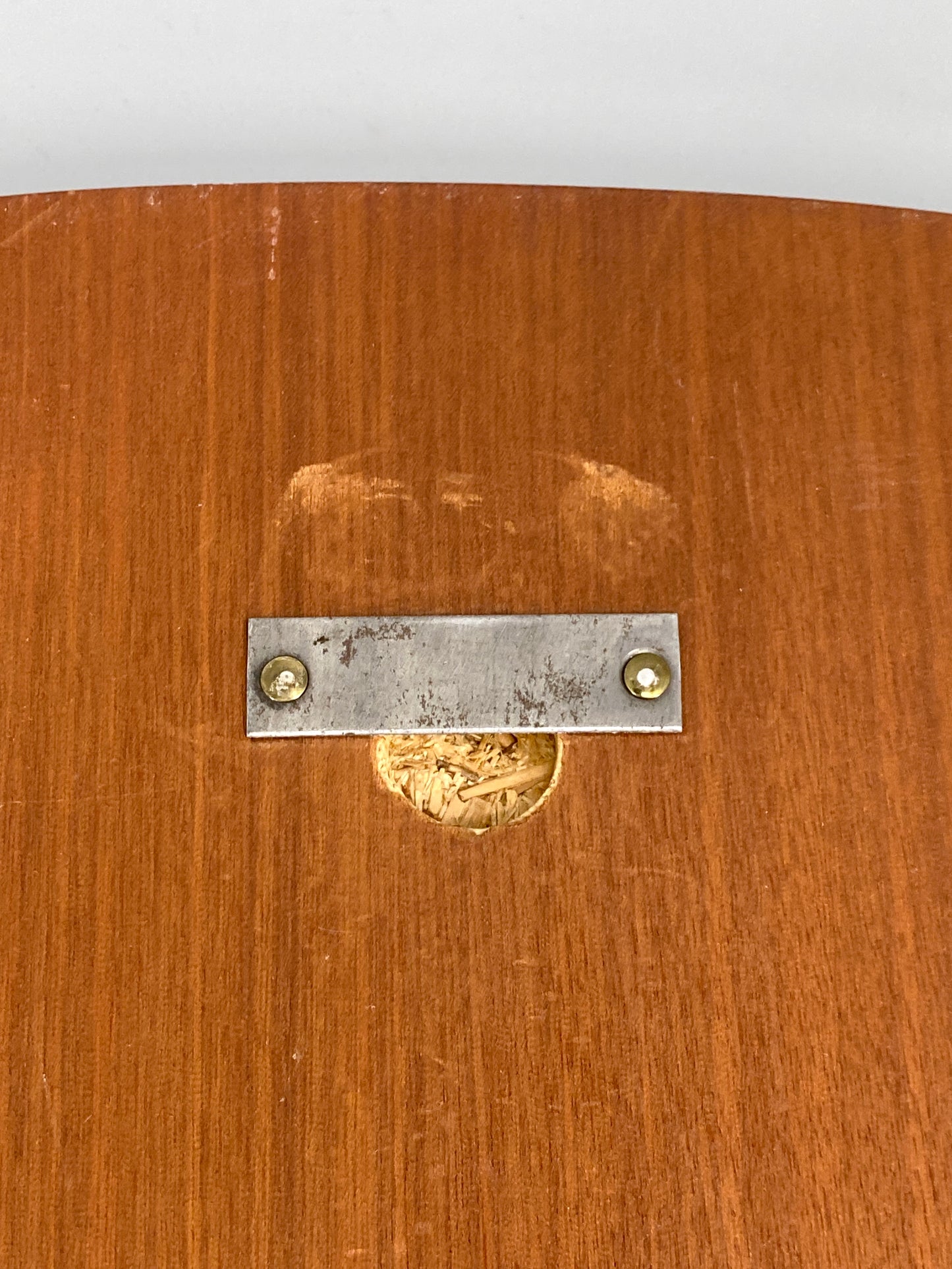 Mid Century Spiegel aus Teakholz, 1950er