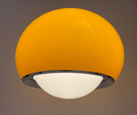 Hängelampe von Harvey Guzzini, 1968
