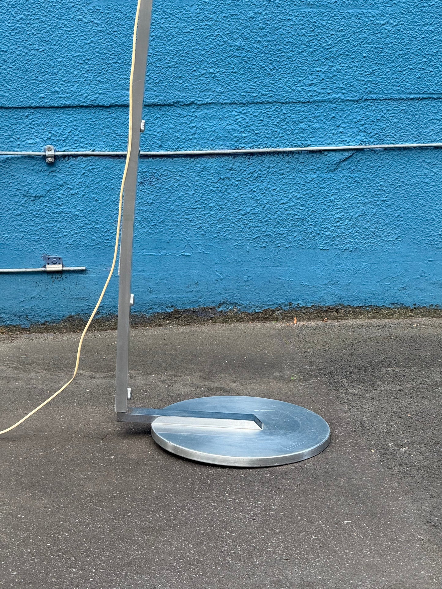 Einzigartige Eyeball-Bogenlampe, Space Age Design aus Italien, 1970er