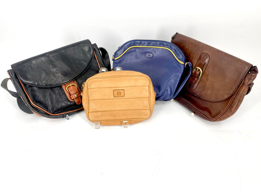 Aigner Taschen-Konvolut 4x Mini, mit Staubbeutel