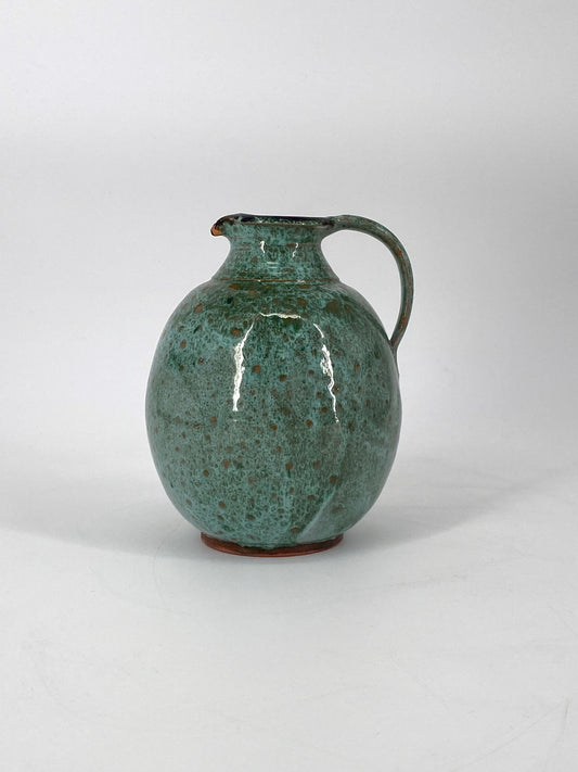 Türkisgrüner Krug / Vase, 1950er