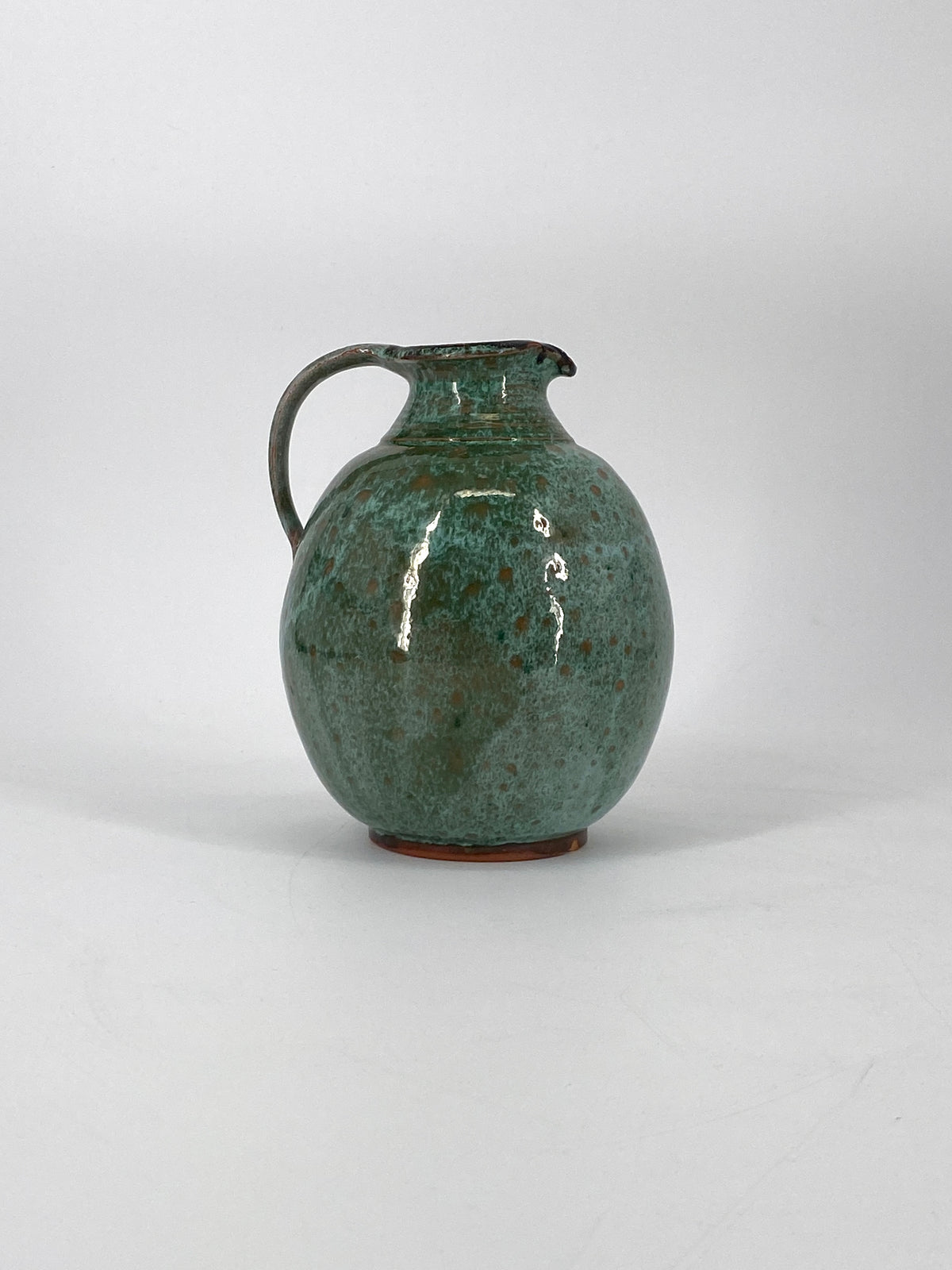 Türkisgrüner Krug / Vase, 1950er