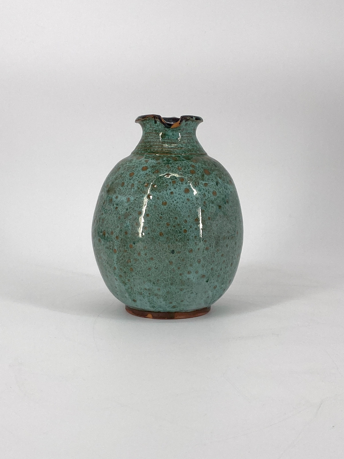 Türkisgrüner Krug / Vase, 1950er