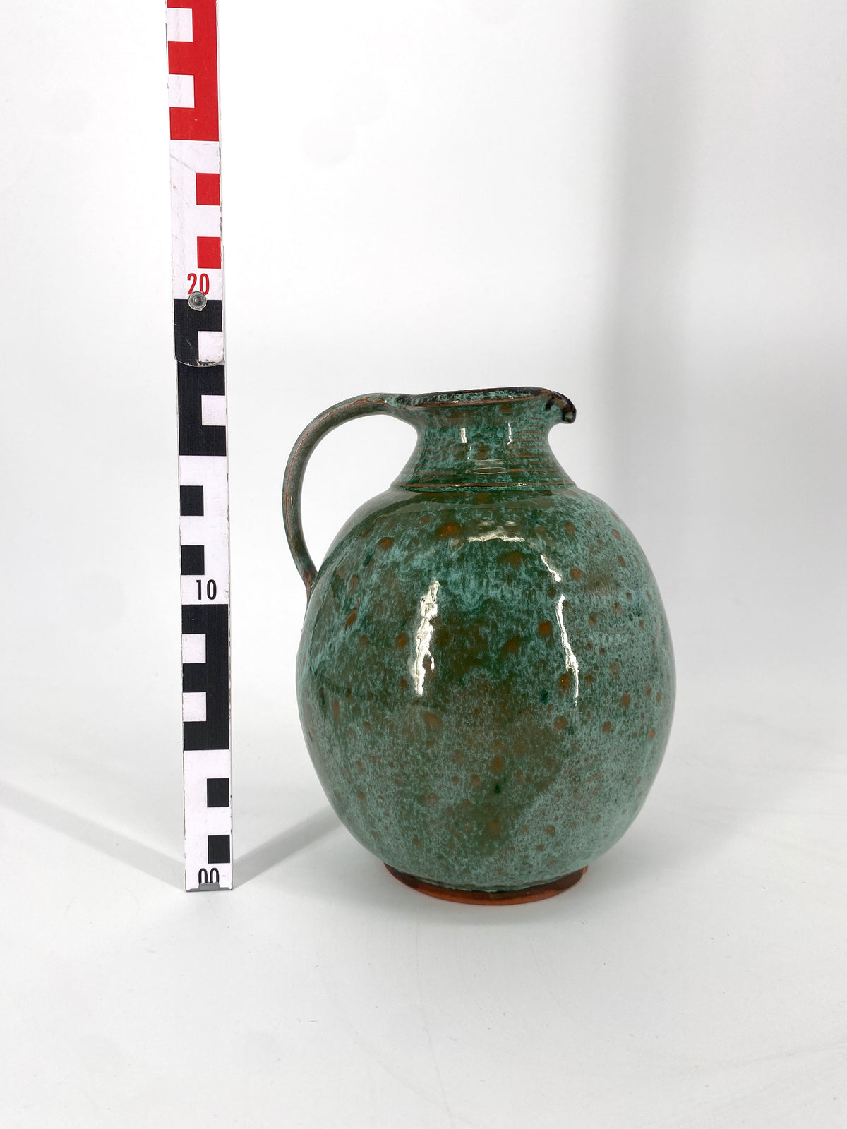 Türkisgrüner Krug / Vase, 1950er