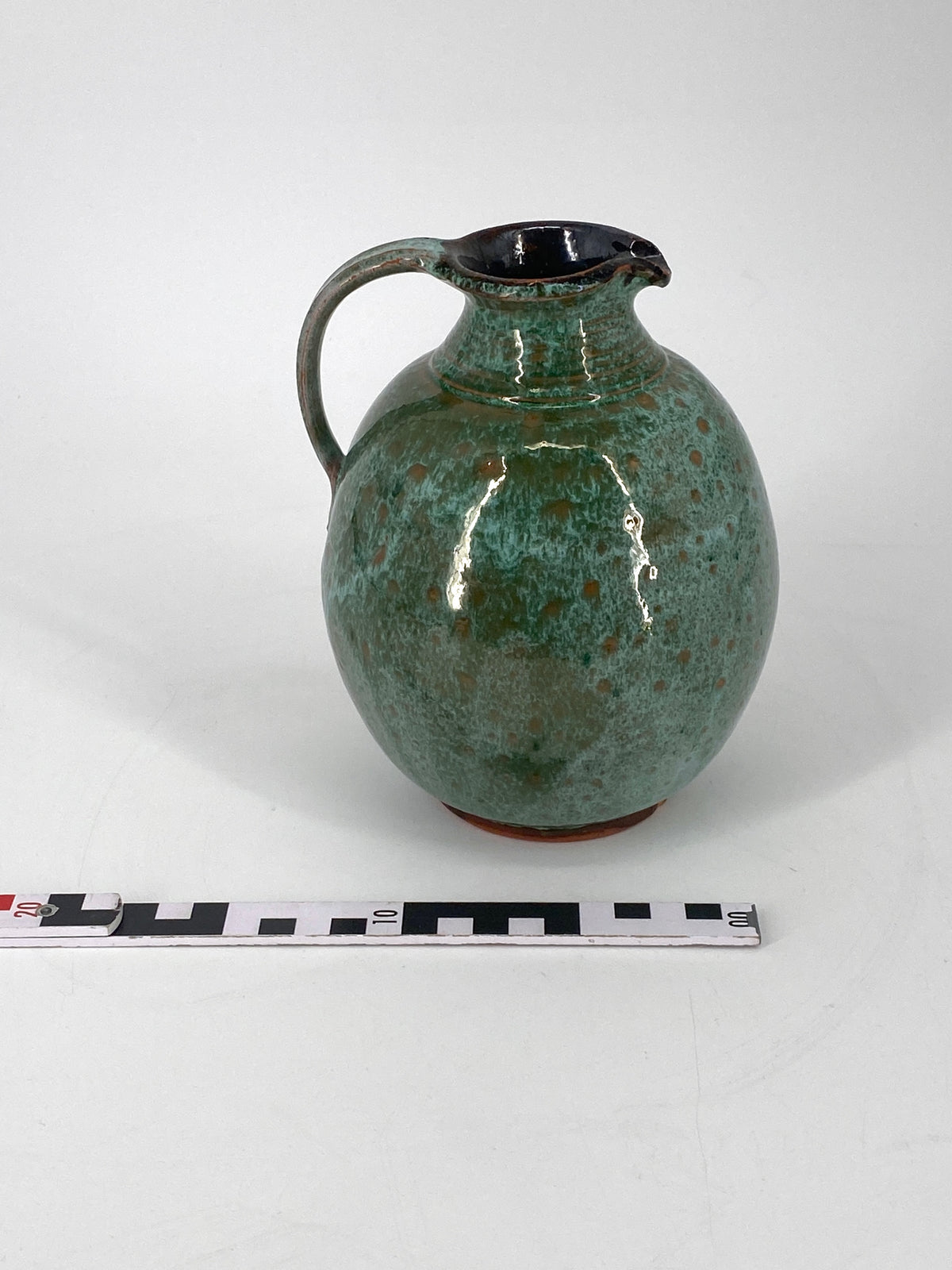 Türkisgrüner Krug / Vase, 1950er