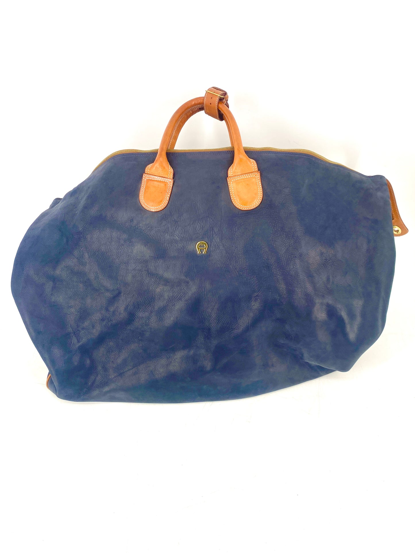 Aigner Vintage Trage Reisetasche Weekender, konvertiertbar. Im Staubbeutel