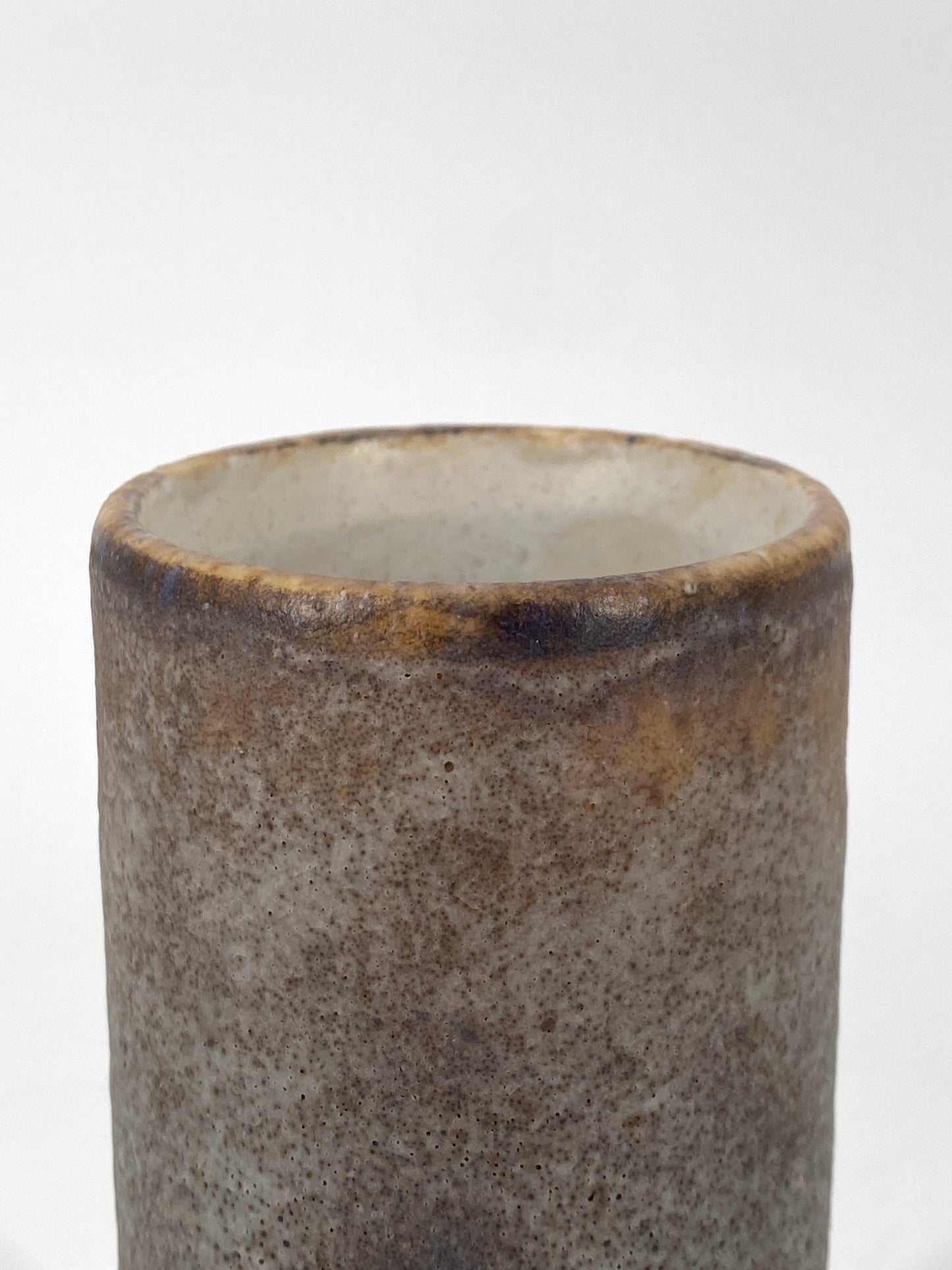 Mid Century zylindrische Vase von Scheurich, West-Deutschland, 60er