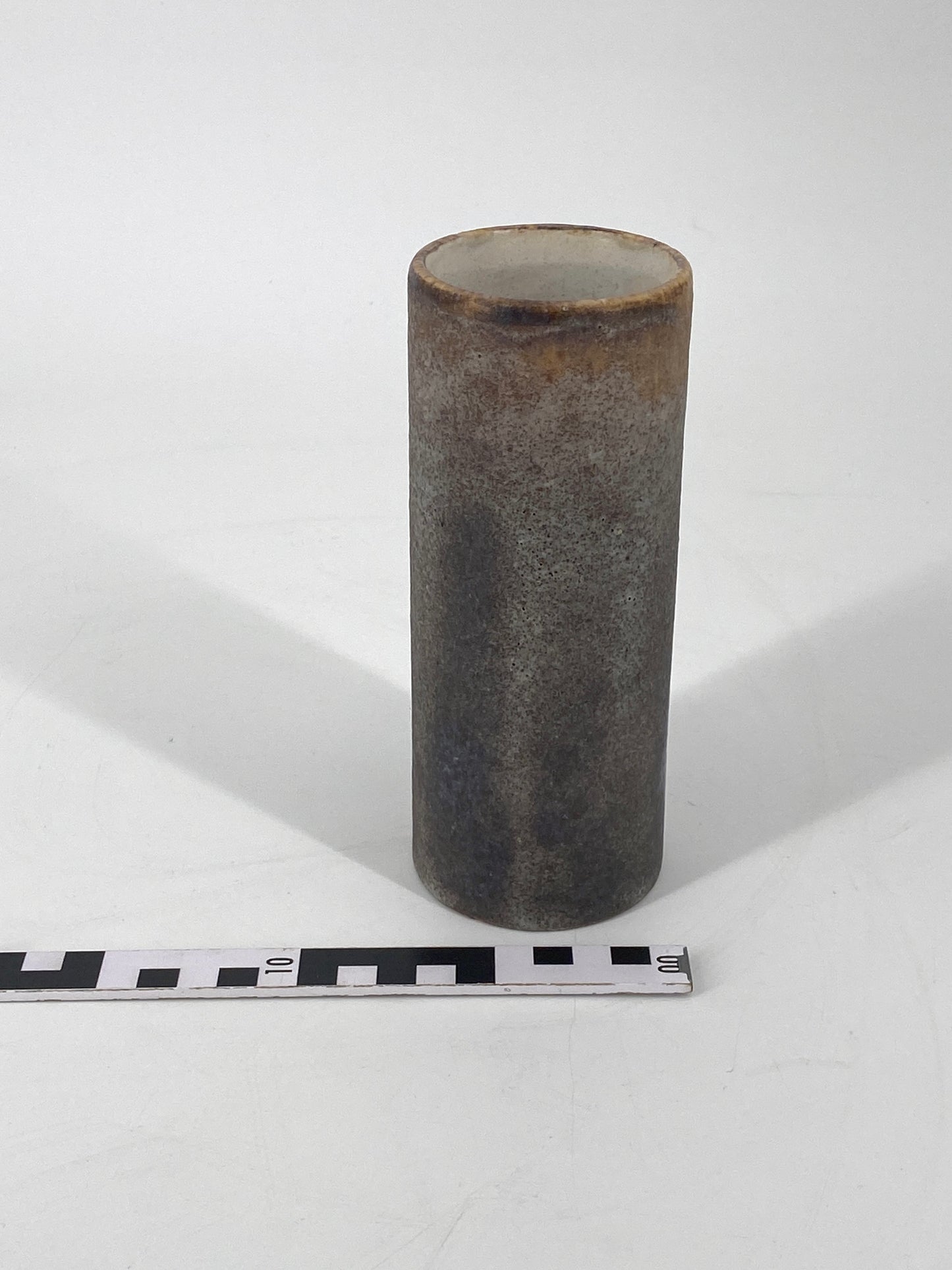 Mid Century zylindrische Vase von Scheurich, West-Deutschland, 60er