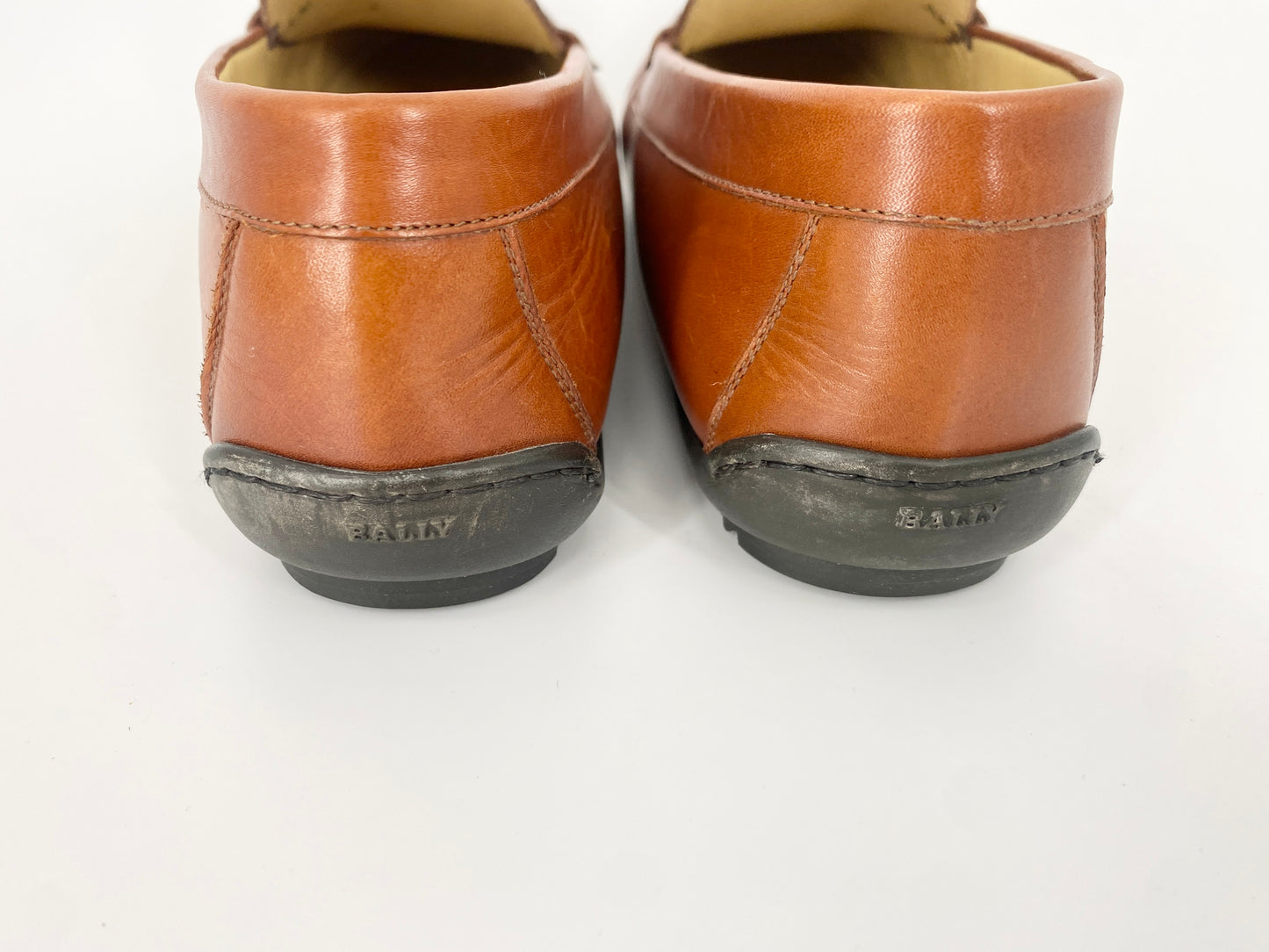 2 x Bally Damenschuhe Switzerland, Leder Loafer/Slipper