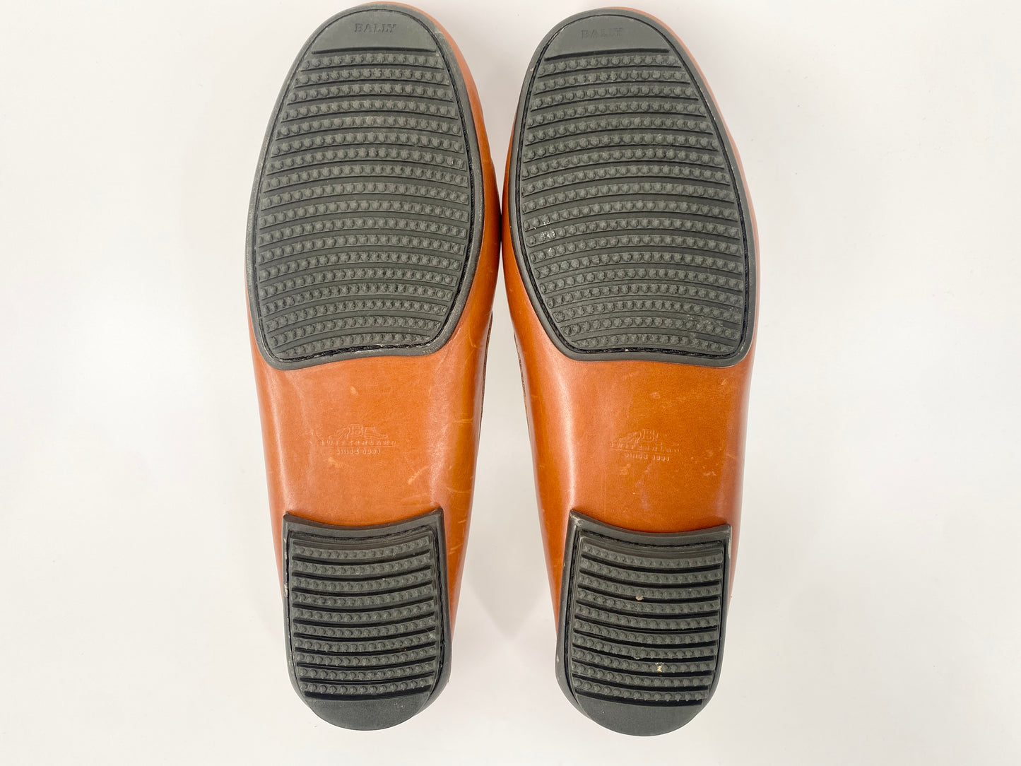 2 x Bally Damenschuhe Switzerland, Leder Loafer/Slipper