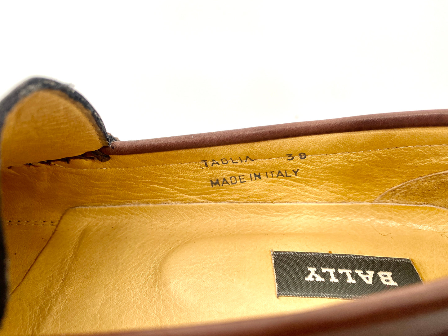 2 x Bally Damenschuhe Switzerland, Leder Loafer/Slipper