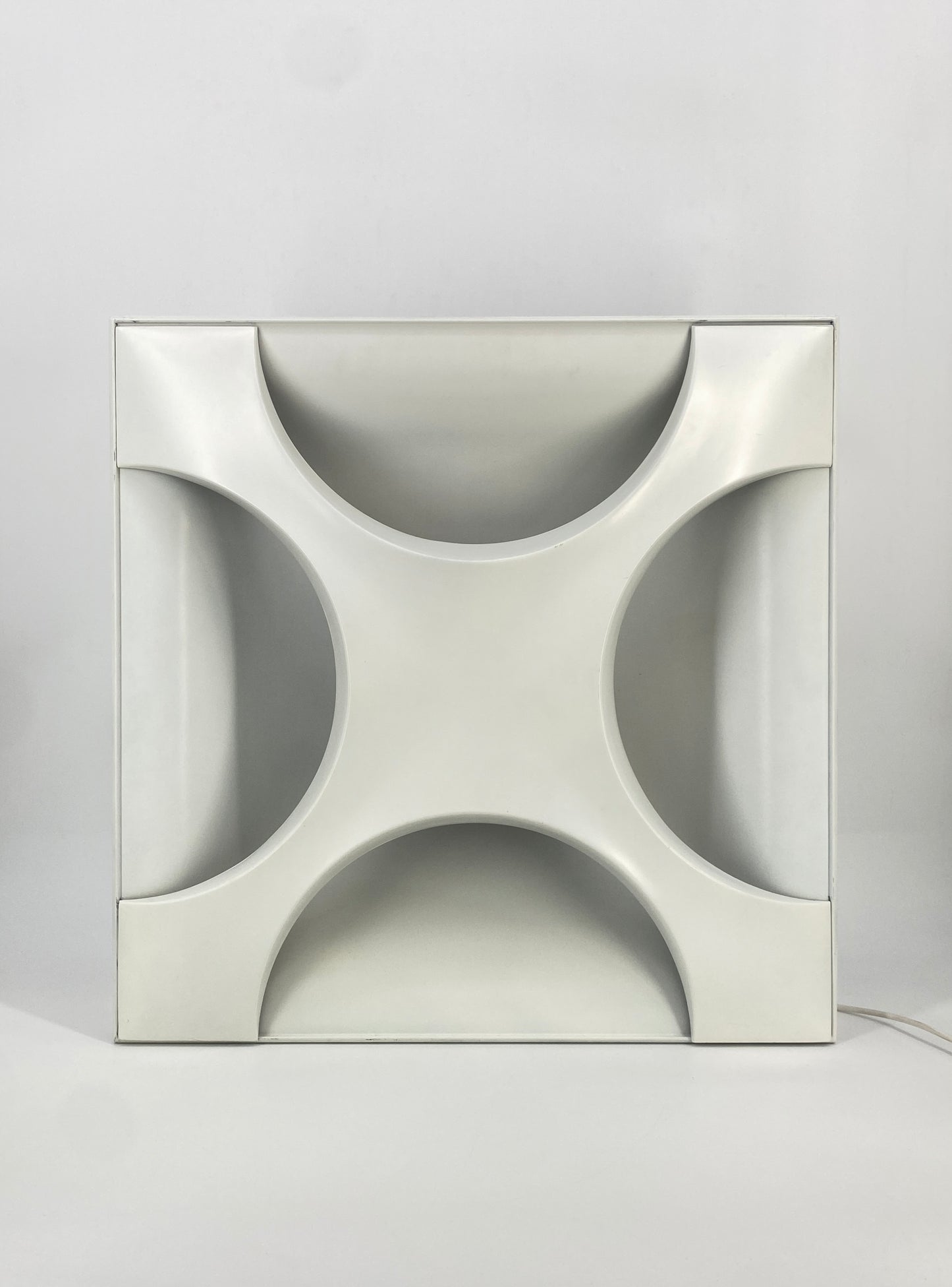 Cross Oyster Lichtpaneel von Rolf Krüger für Staff, 1968