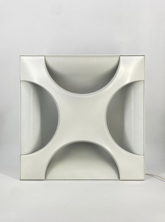 Cross Oyster Lichtpaneel von Rolf Krüger für Staff, 1968