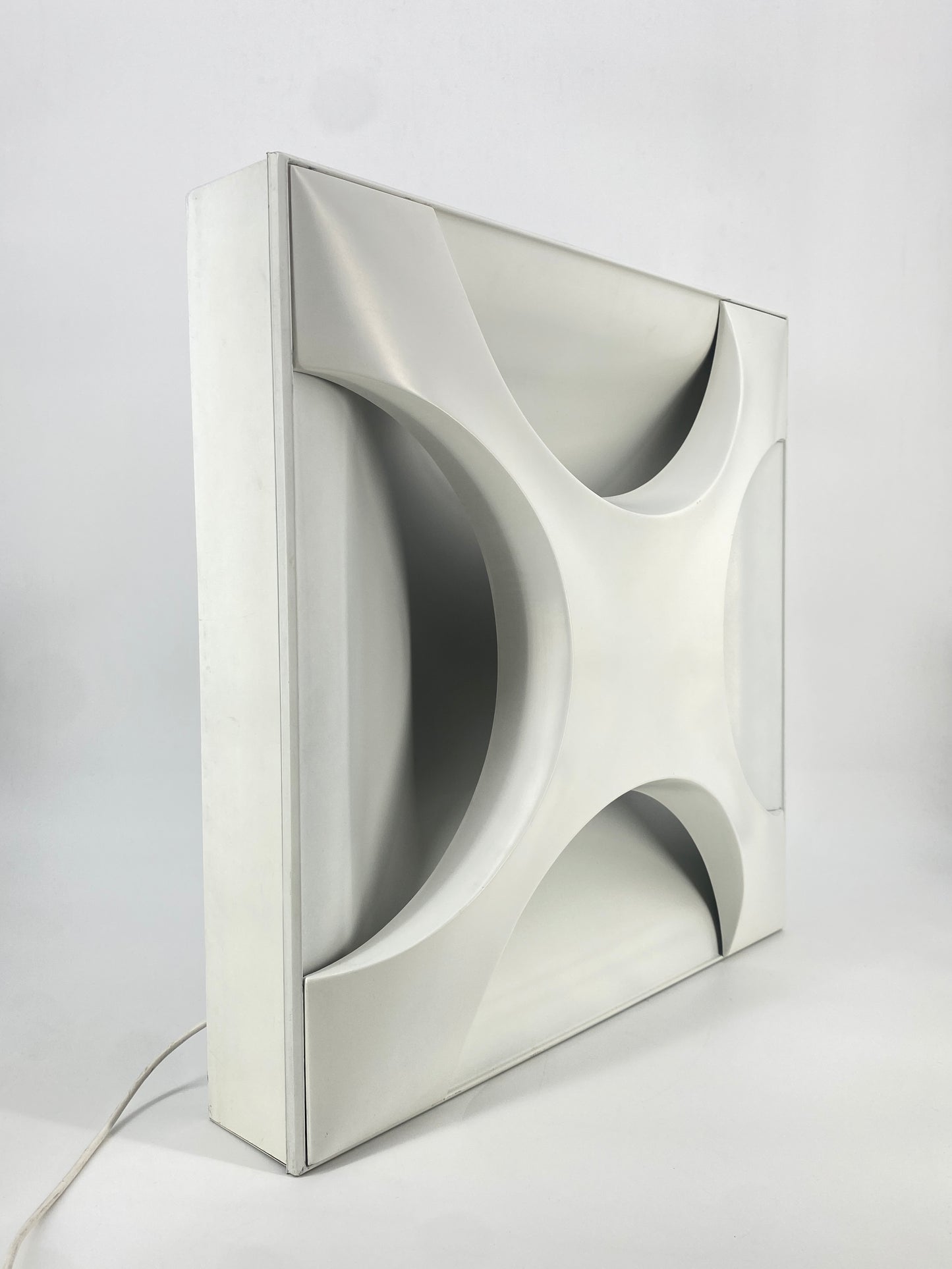 Cross Oyster Lichtpaneel von Rolf Krüger für Staff, 1968