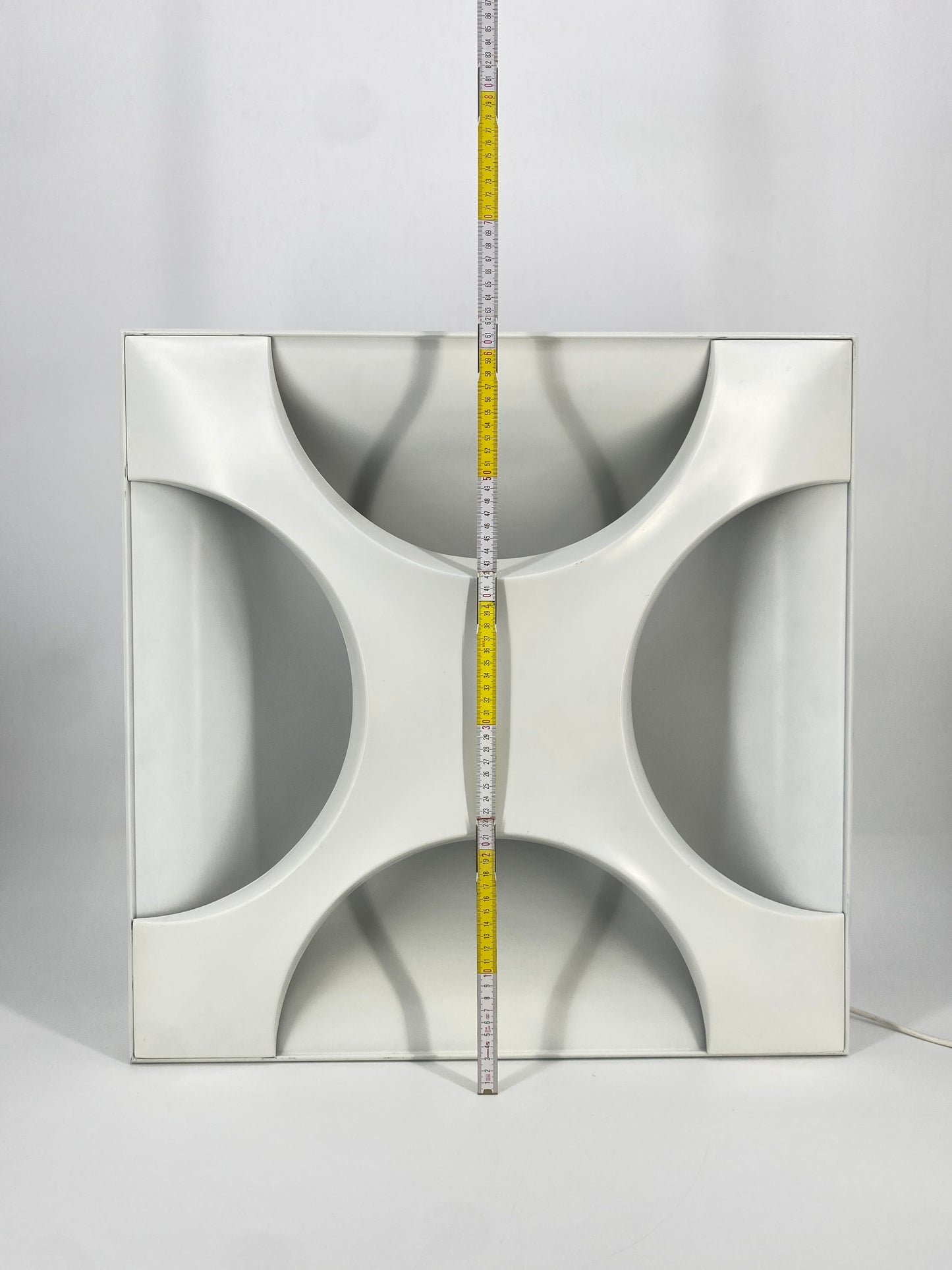 Cross Oyster Lichtpaneel von Rolf Krüger für Staff, 1968