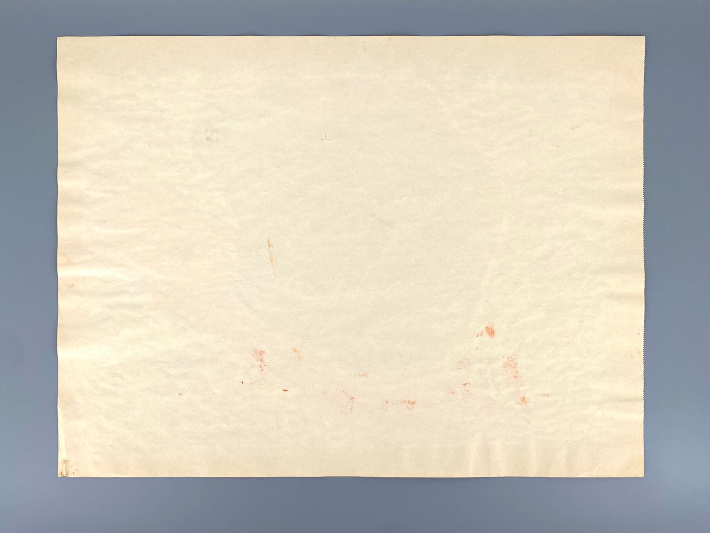 Dekoratives Gouachegemälde von Ernst Jörg Kruttschnitt, Bonn 1983, signiert