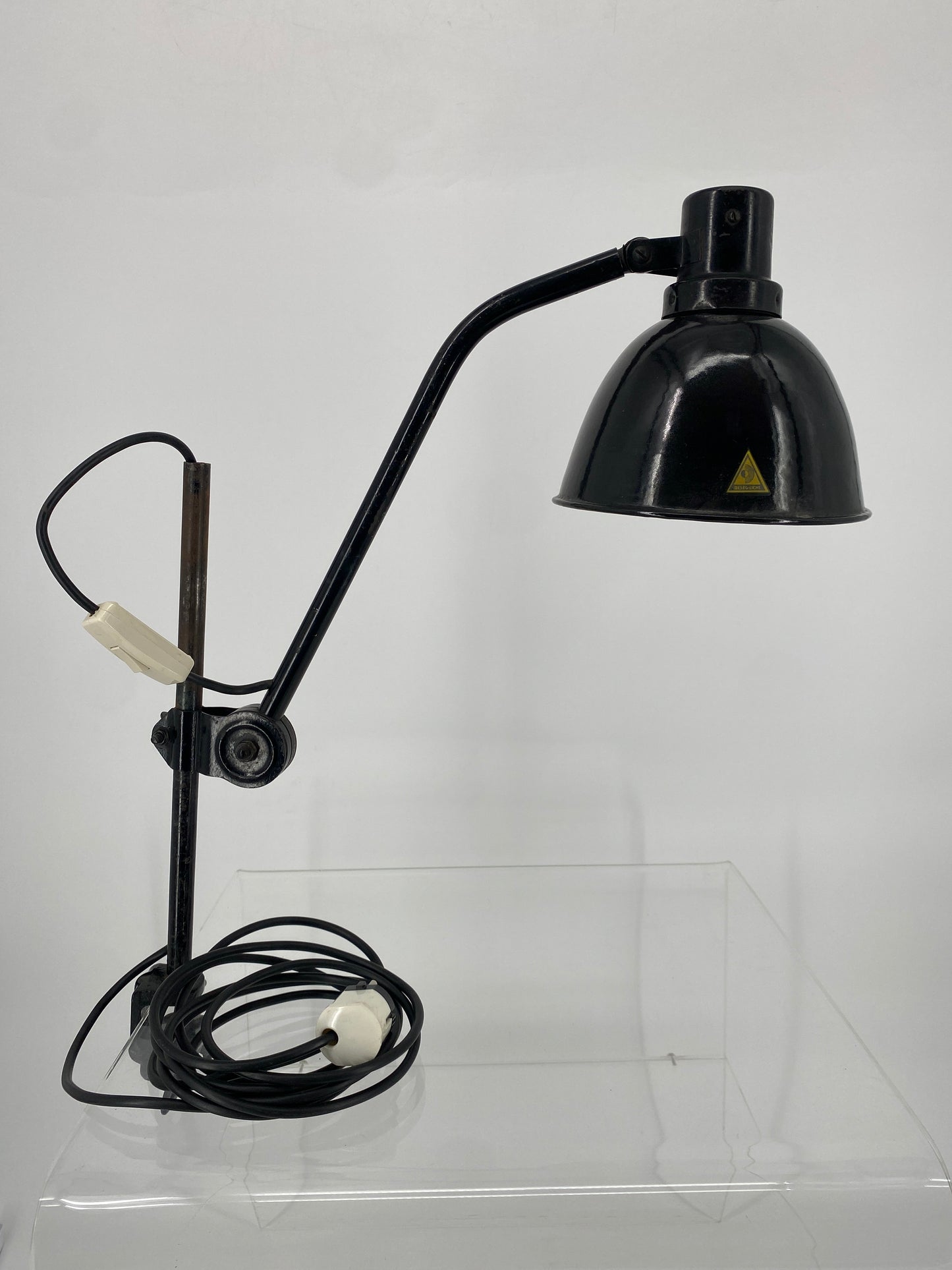 Bauhaus Werkstattlampe von BESEG Licht, Berlin um 1930