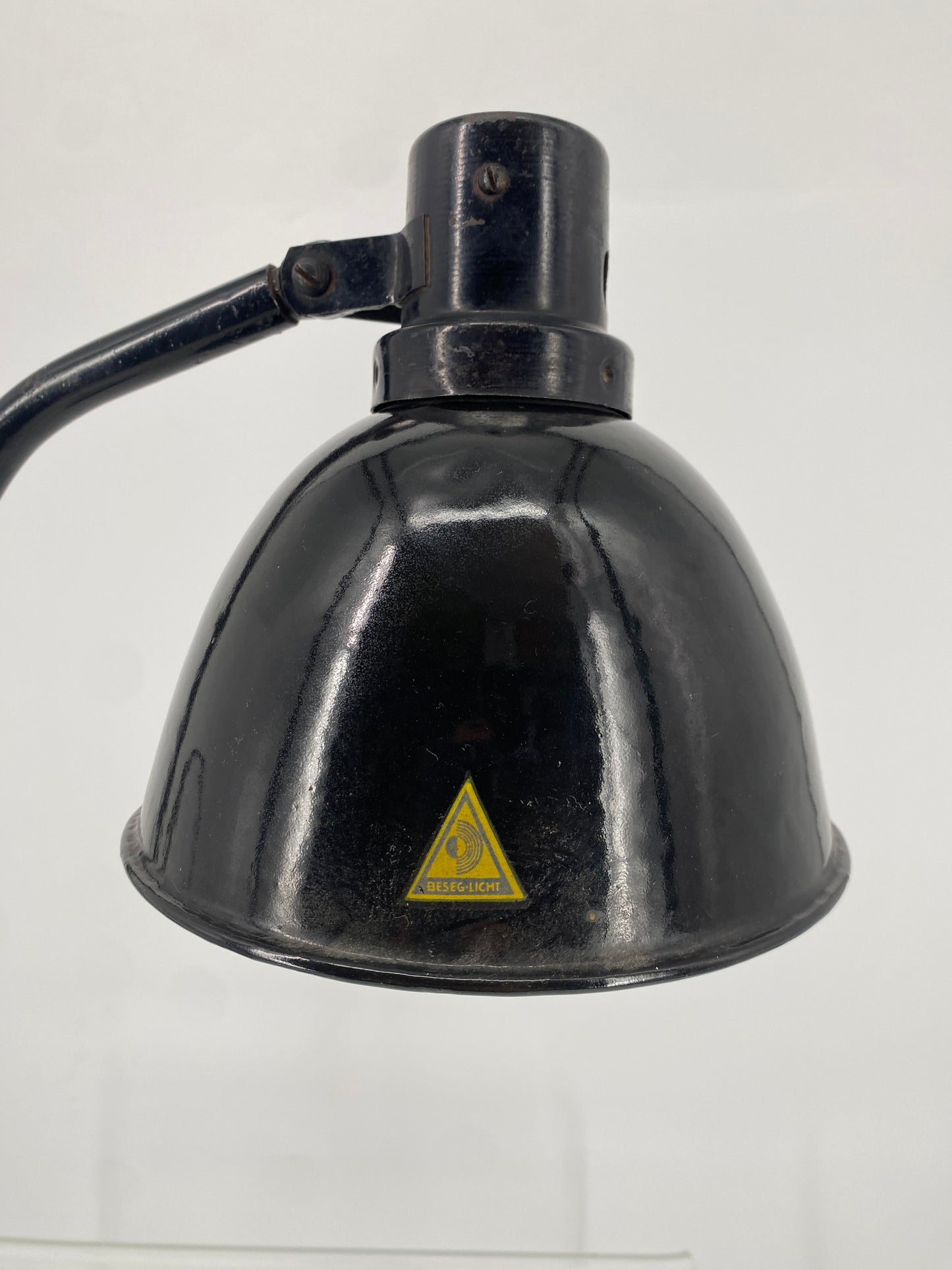 Bauhaus Werkstattlampe von BESEG Licht, Berlin um 1930