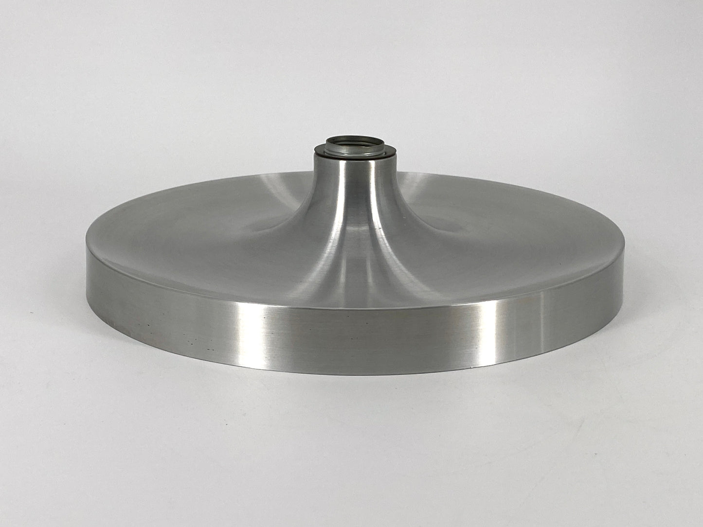 Space Age Diskus Wandlampe in Silber von Honsel, 60er