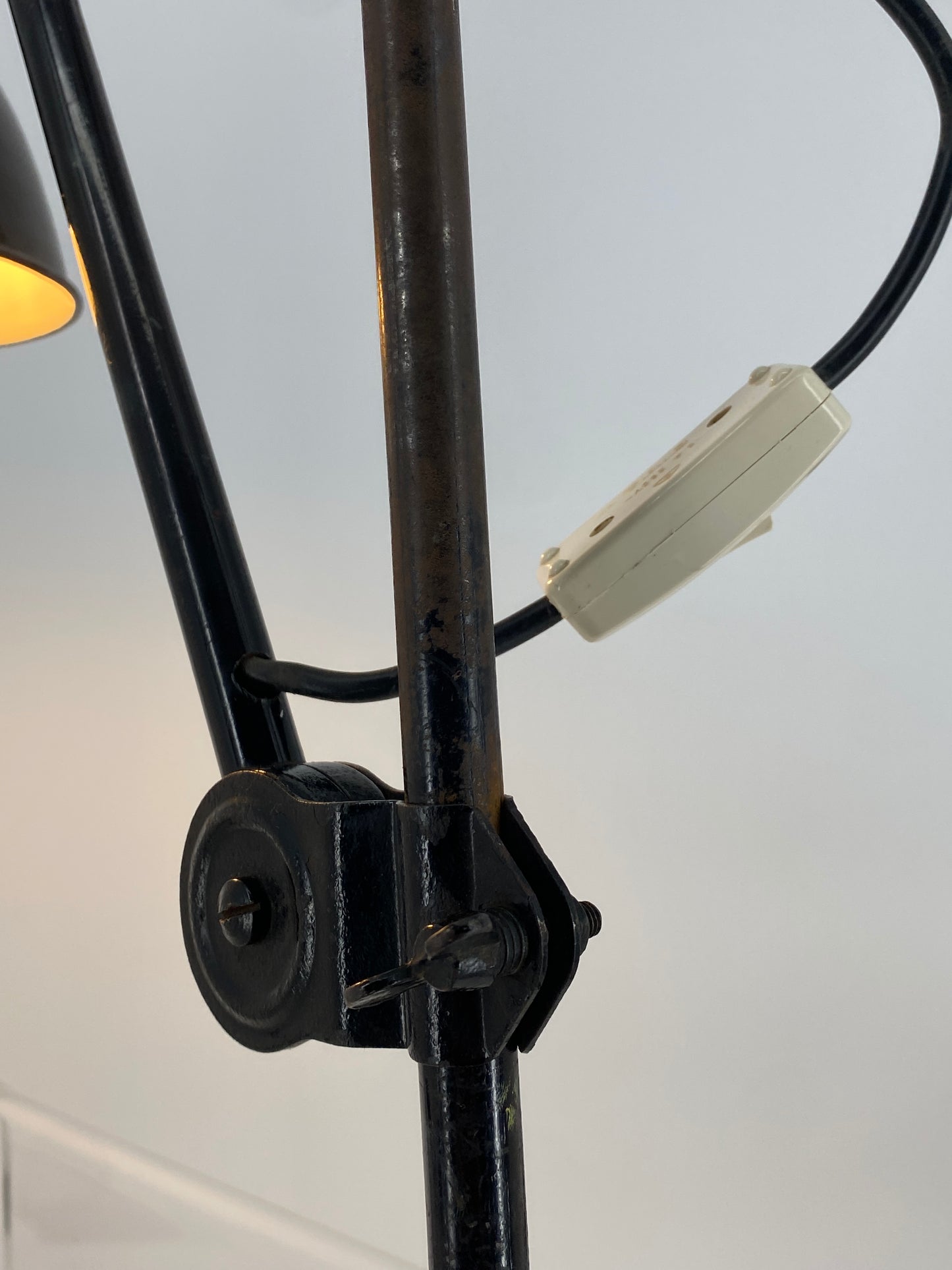 Bauhaus Werkstattlampe von BESEG Licht, Berlin um 1930