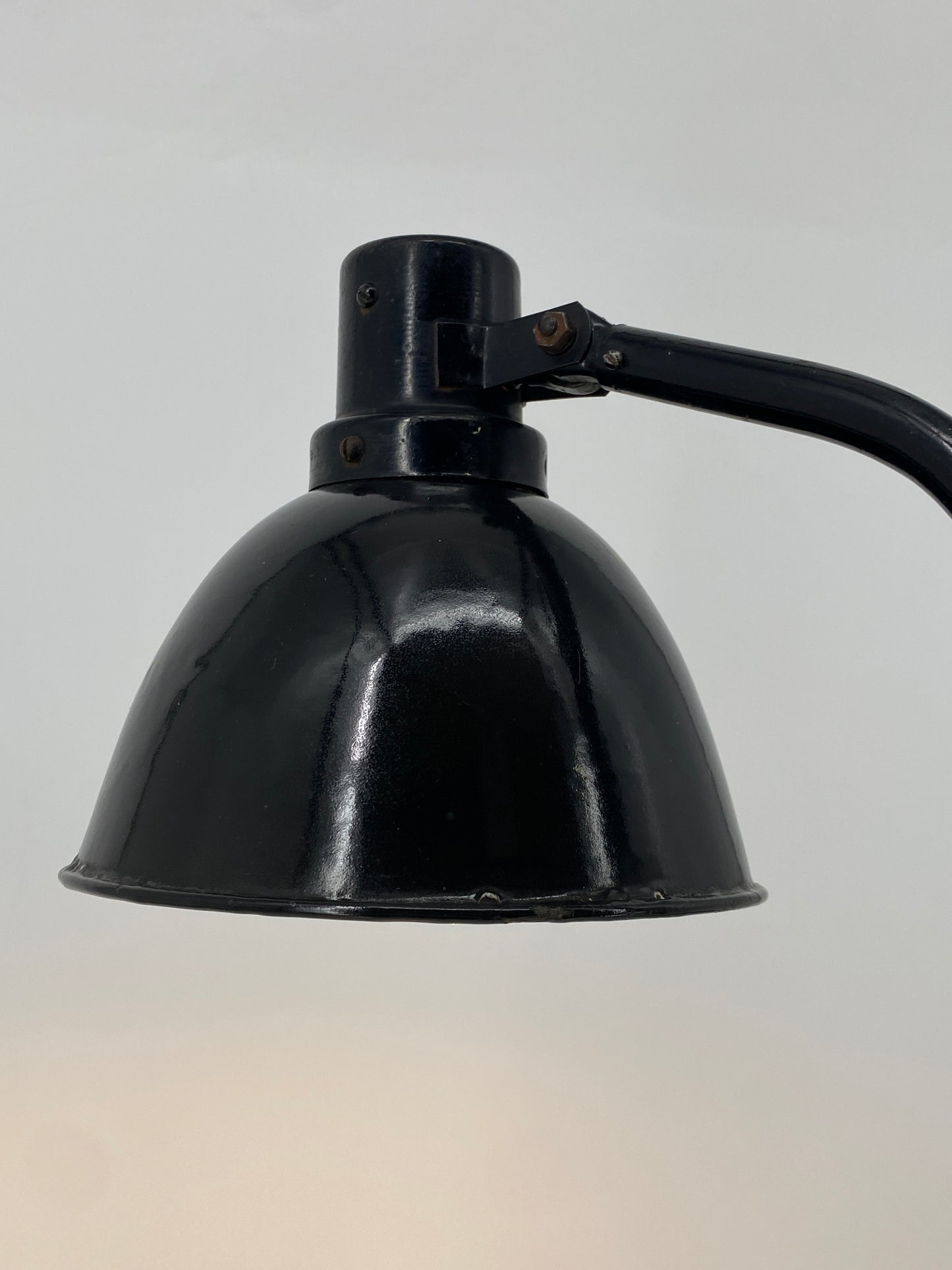 Bauhaus Werkstattlampe von BESEG Licht, Berlin um 1930