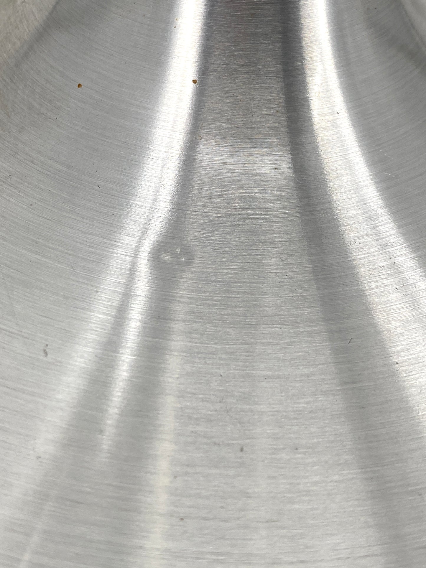 Space Age Diskus Wandlampe in Silber von Honsel, 60er
