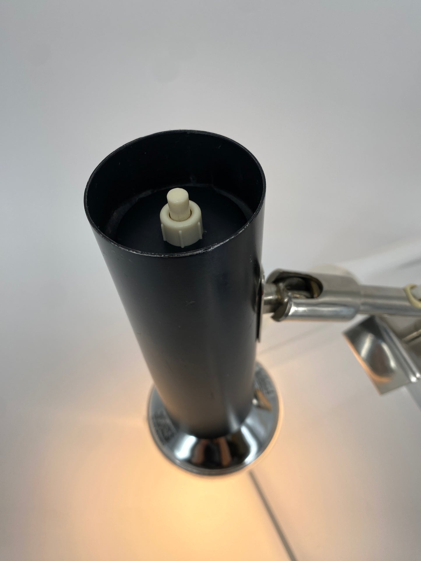 Klemmlampe im minimalistischen Design, von BEISL Leuchten, Deutschland 1970er