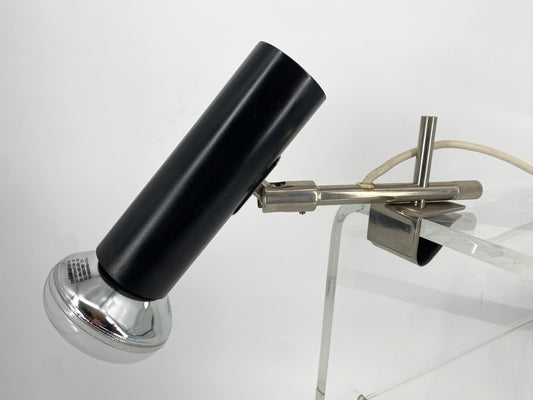 Klemmlampe im minimalistischen Design, von BEISL Leuchten, Deutschland 1970er