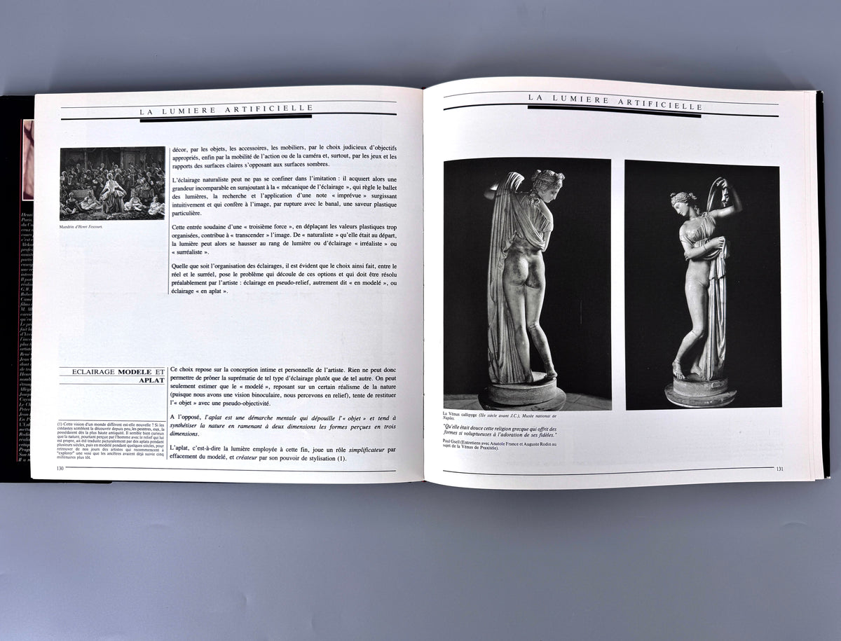 Henri Alekan - Des Lumieres et des Ombres Cinematique. Mit einer persönlichen Widmung von Alain Robbe-Grillet