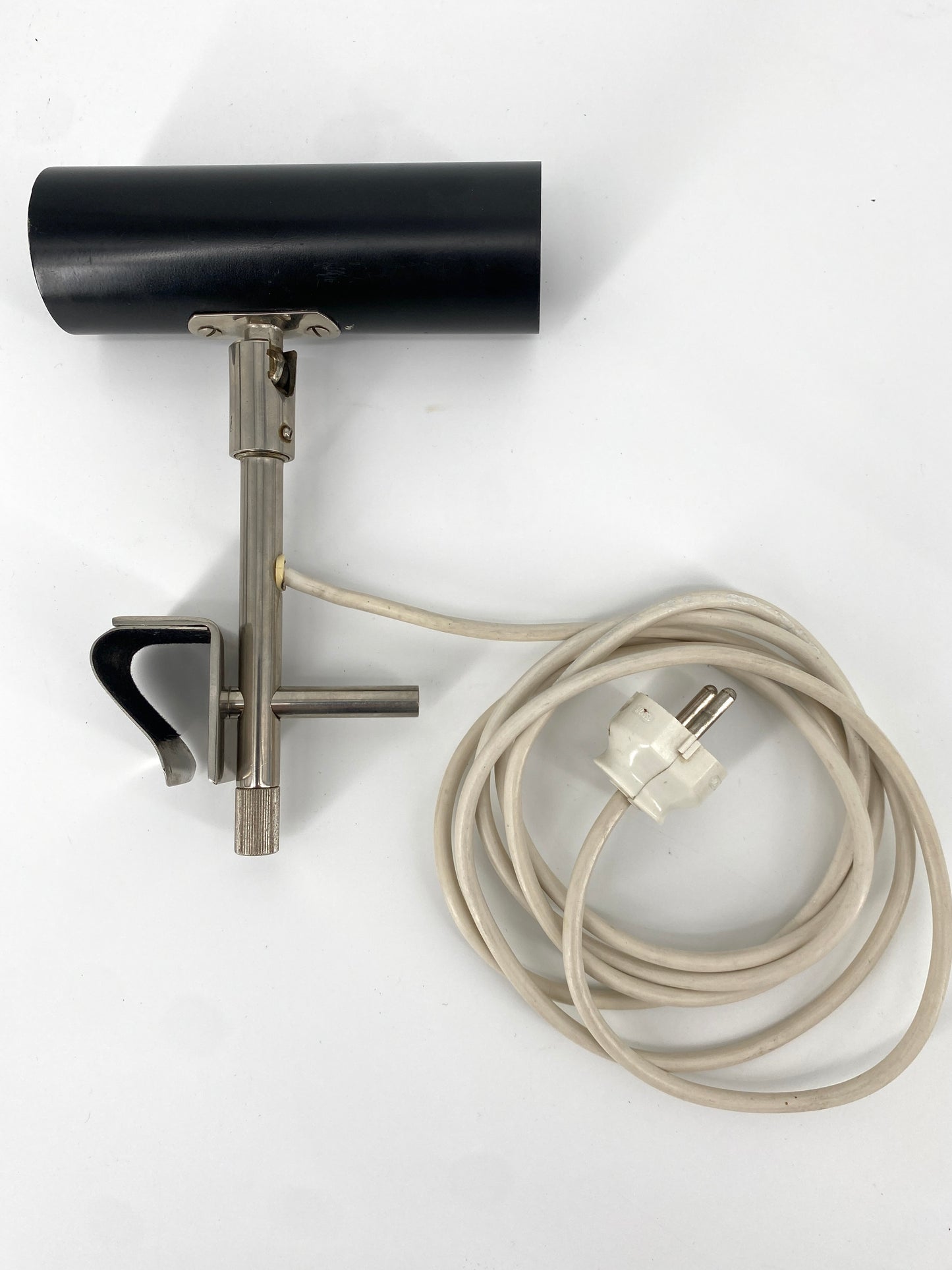 Klemmlampe im minimalistischen Design, von BEISL Leuchten, Deutschland 1970er