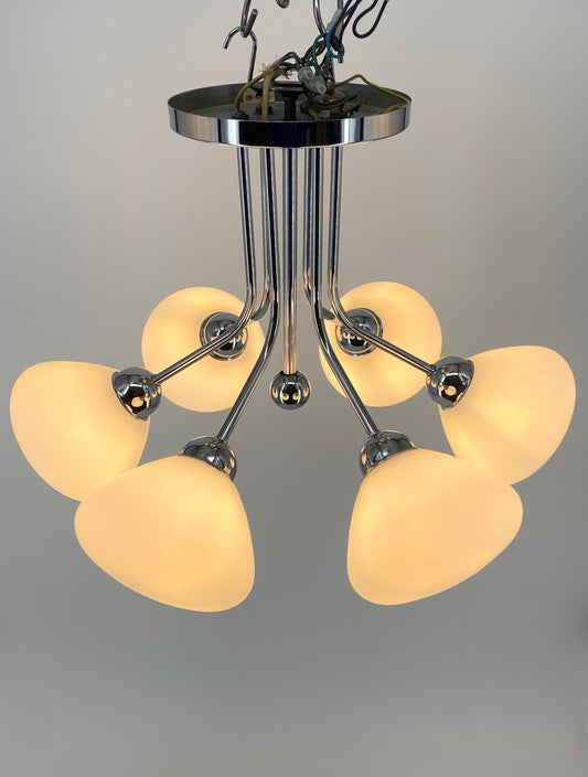 Deckenlampe / Kronleuchter von Hillebrand Leuchten, Deutschland 60/70er