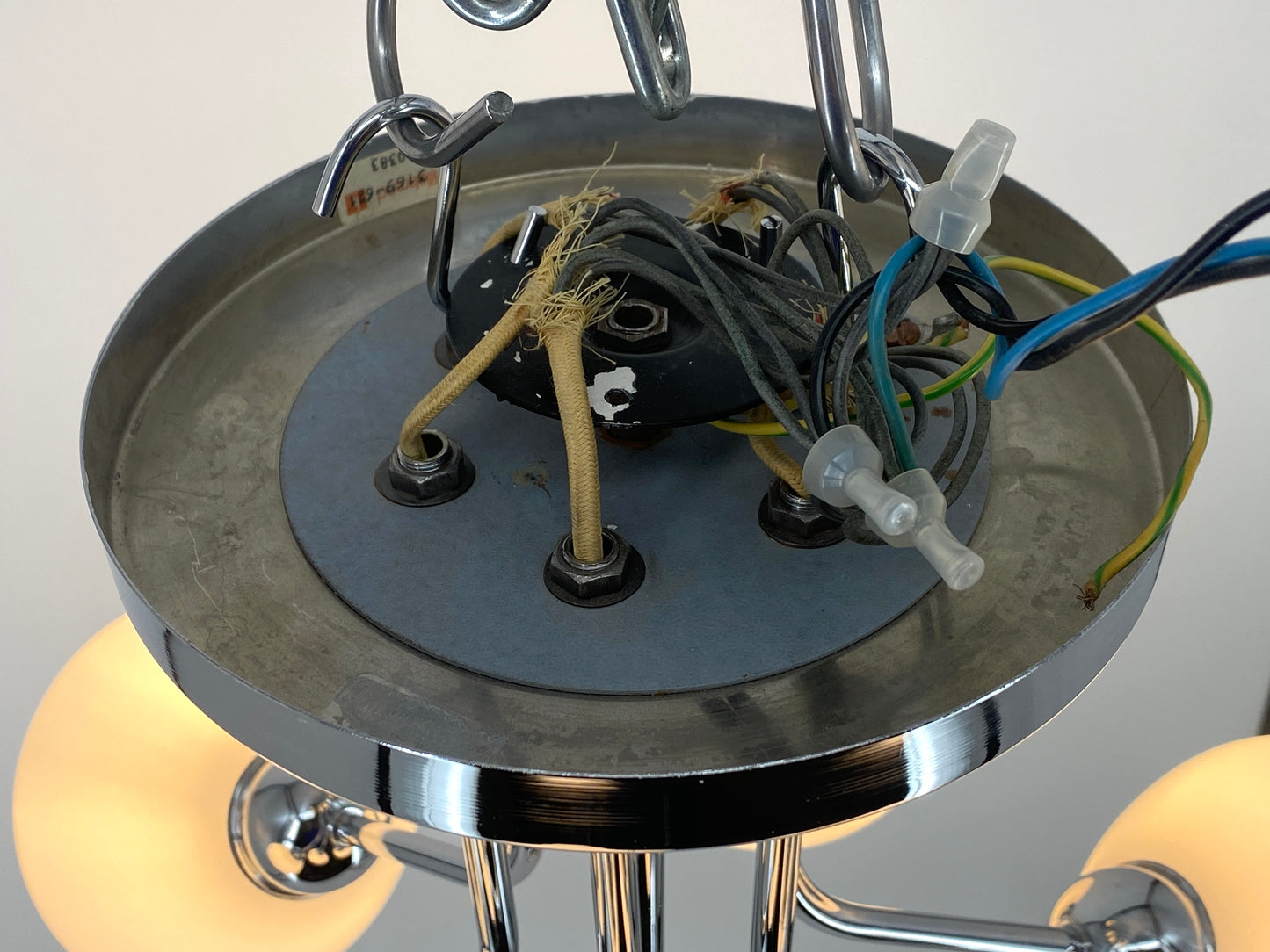 Deckenlampe / Kronleuchter von Hillebrand Leuchten, Deutschland 60/70er