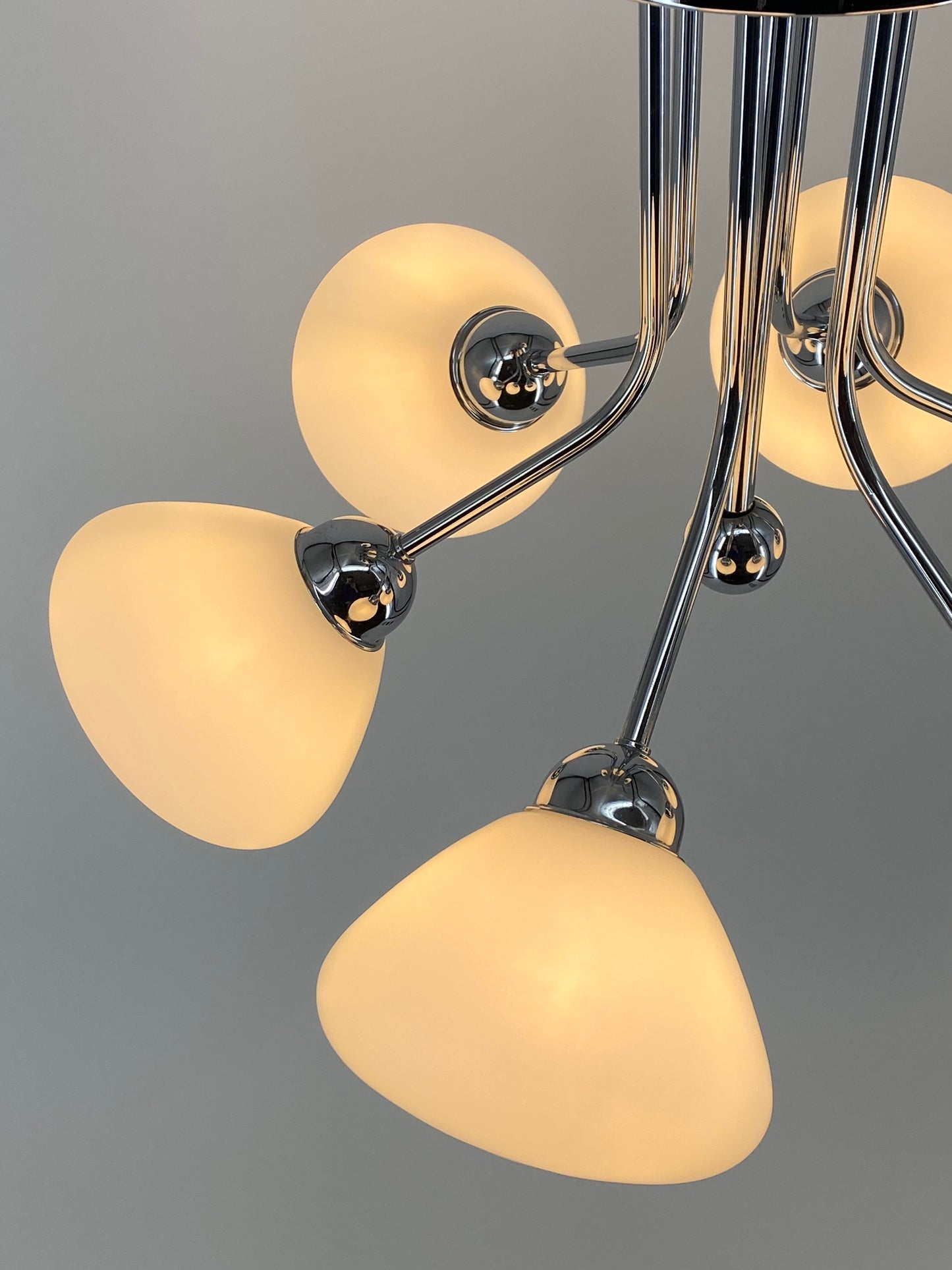 Deckenlampe / Kronleuchter von Hillebrand Leuchten, Deutschland 60/70er
