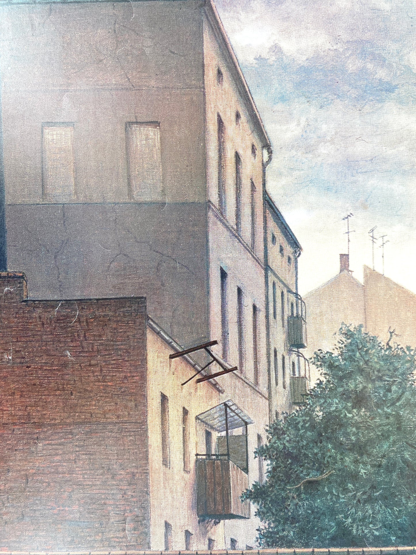 Manfred Bluth - Kreuzberger Stilleben. Kunstdruck der Edition Ladengalerie, Berlin.