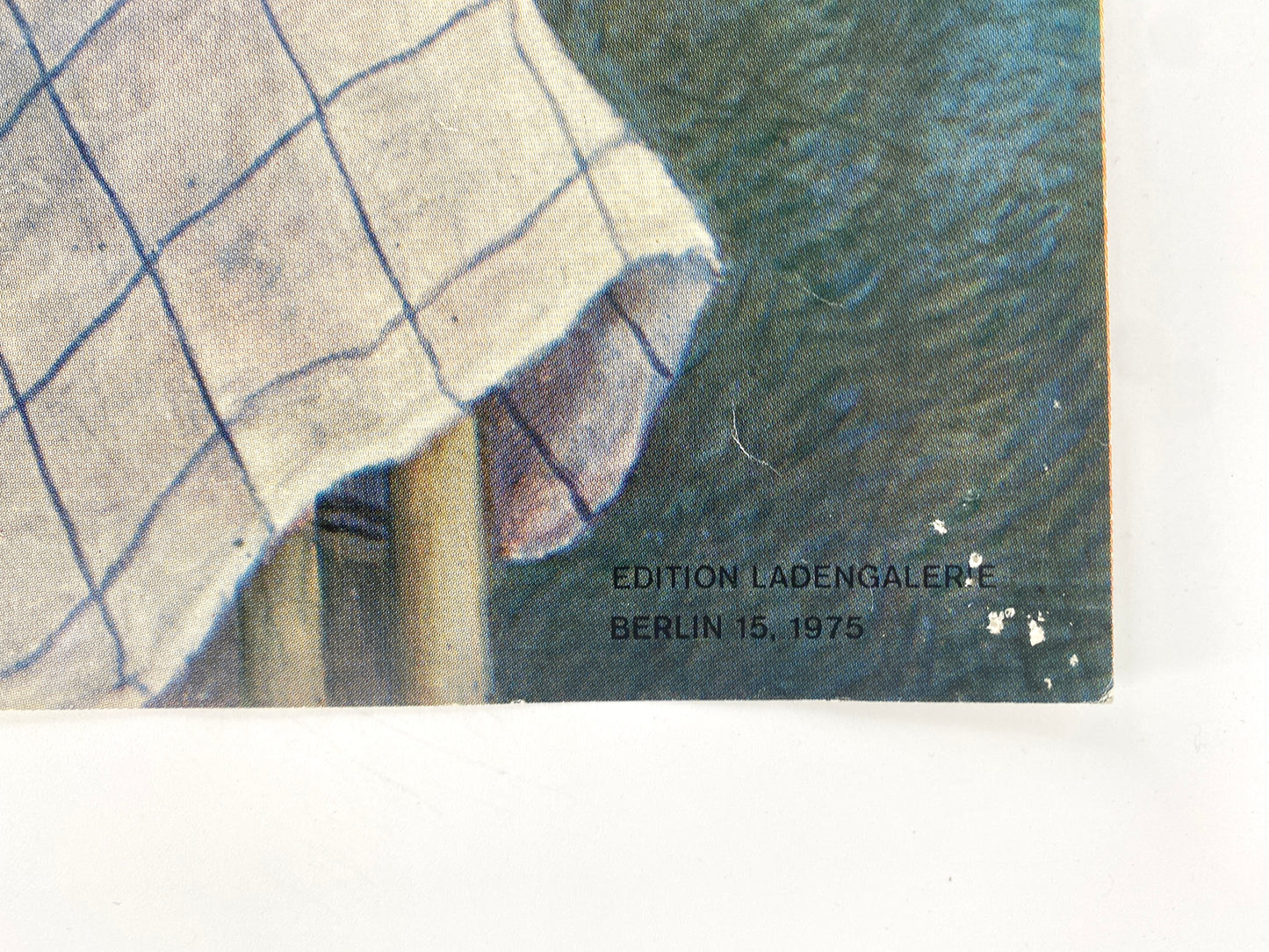 Manfred Bluth - Kreuzberger Stilleben. Kunstdruck der Edition Ladengalerie, Berlin.