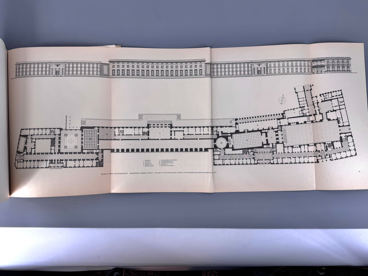 Buch Die neue Reichskanzlei. Architekt Albert Speer