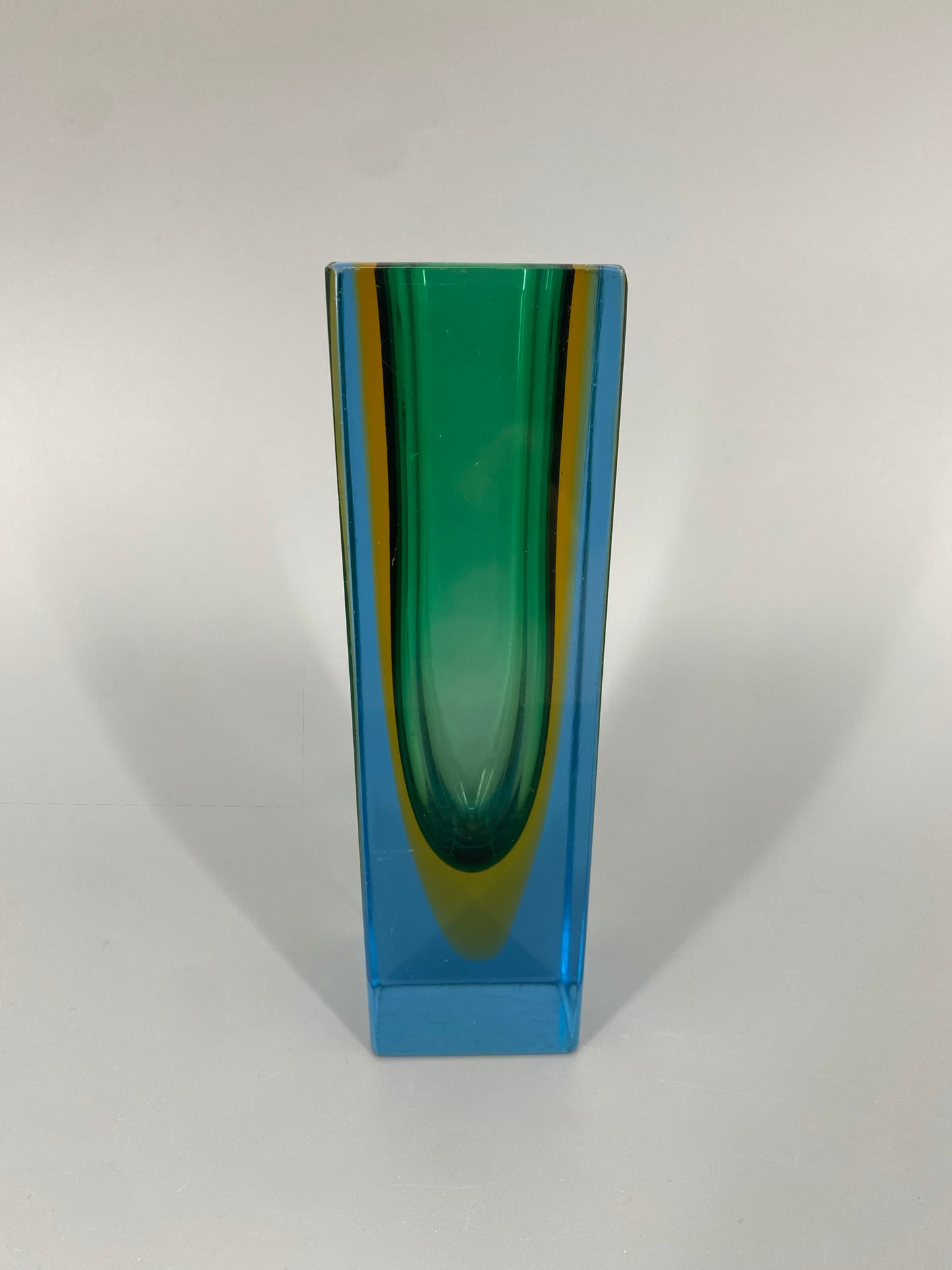 Murano-Glasvase von Flavio Poli, 1960/70er, Italien